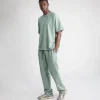 Drop Shoulder T-Shirt - Vintage Sage