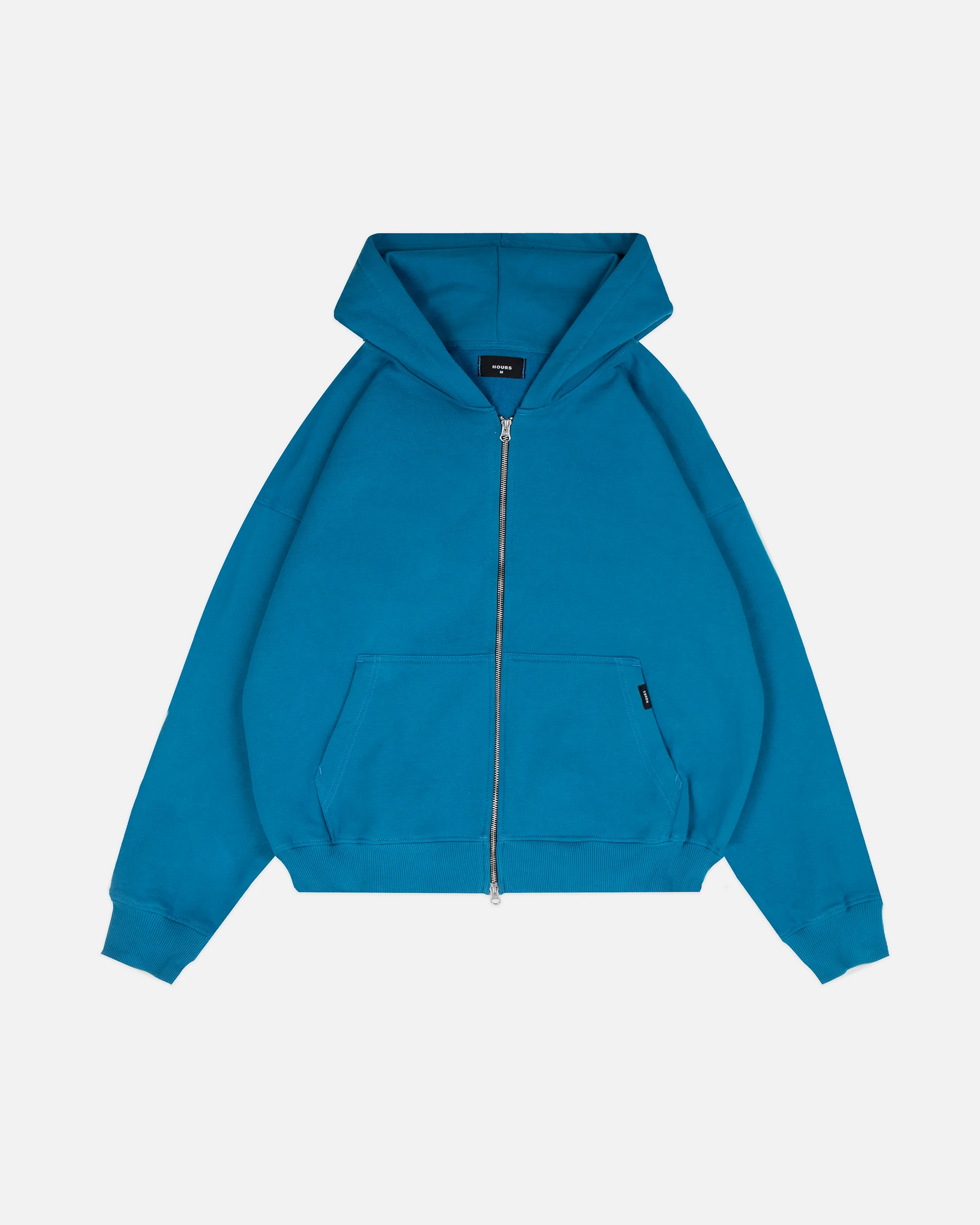 1500-drop-shoulder-zip-hoodie-aqua-1.webp Drop Shoulder Zip Hoodie - Aqua