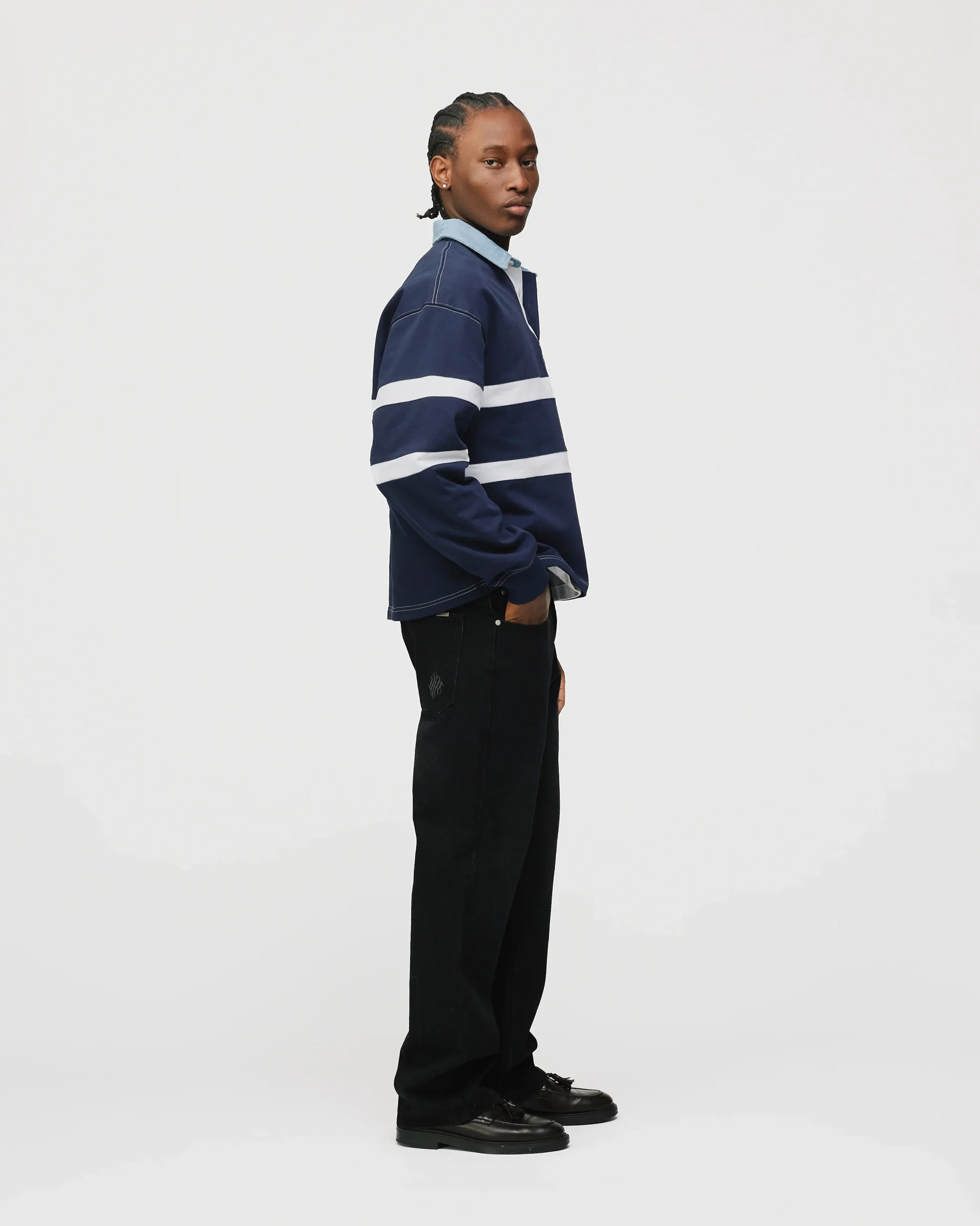 Bootcut Denim - Washed Black