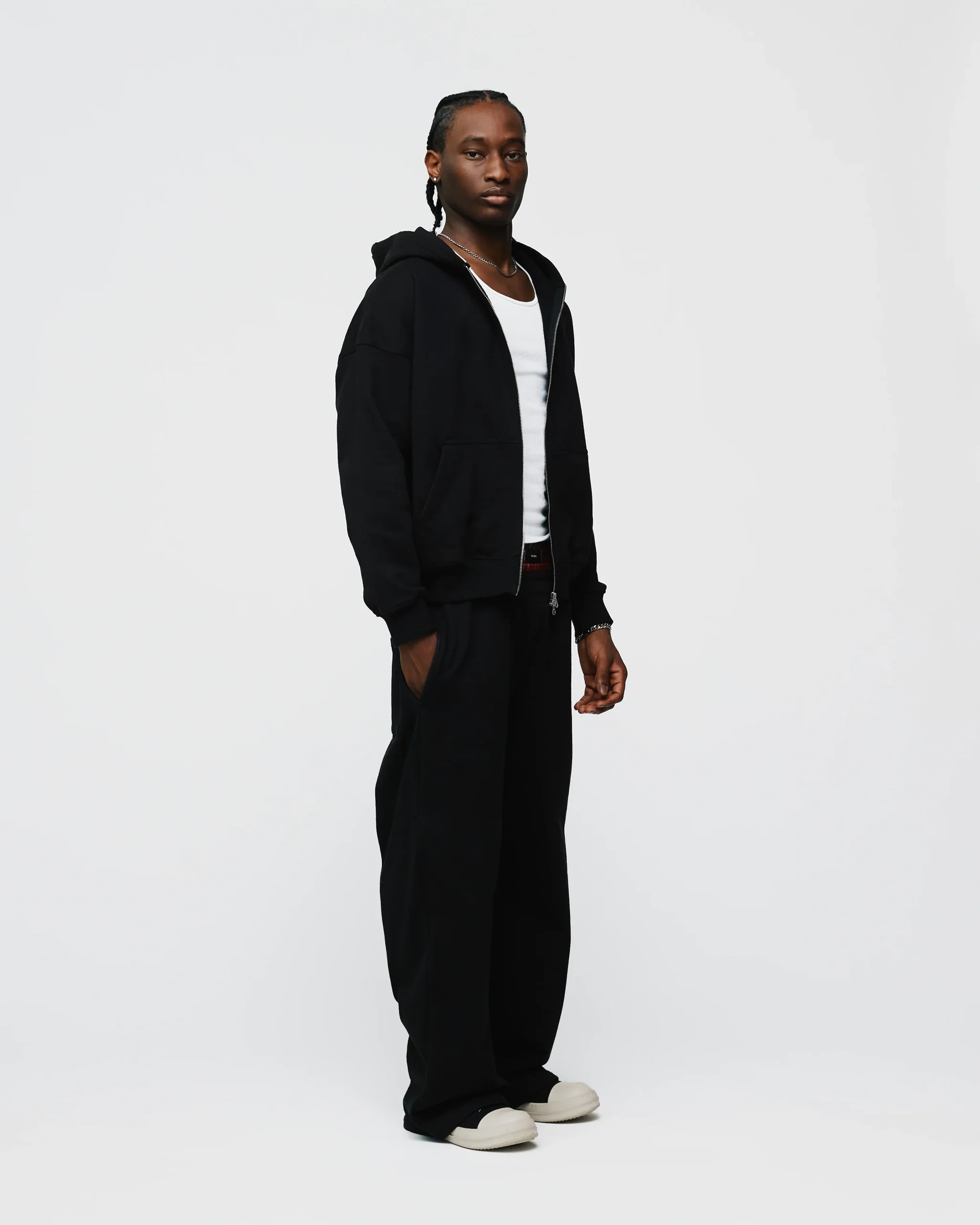Boxer Sweatpants - Black