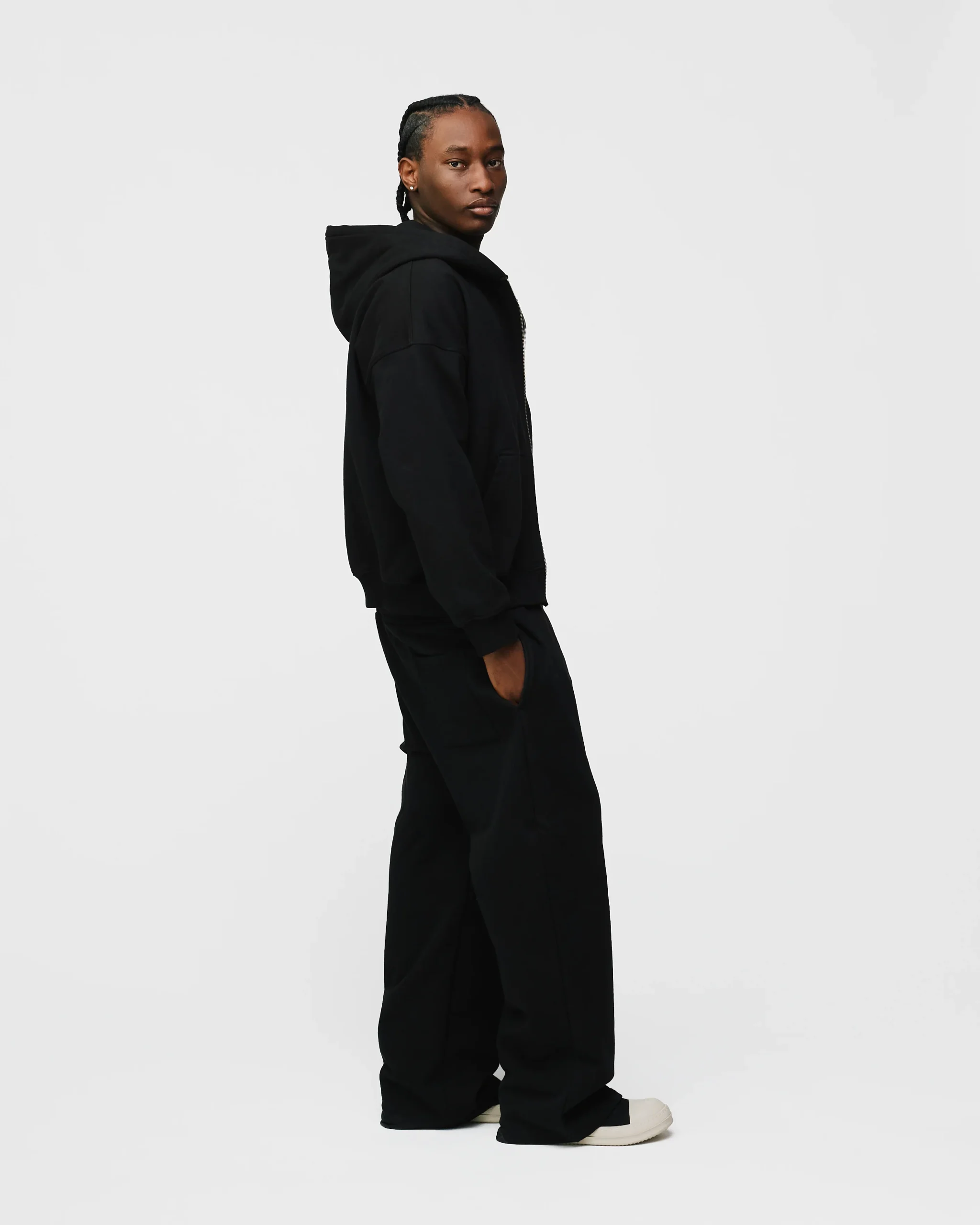 Boxer Sweatpants - Black