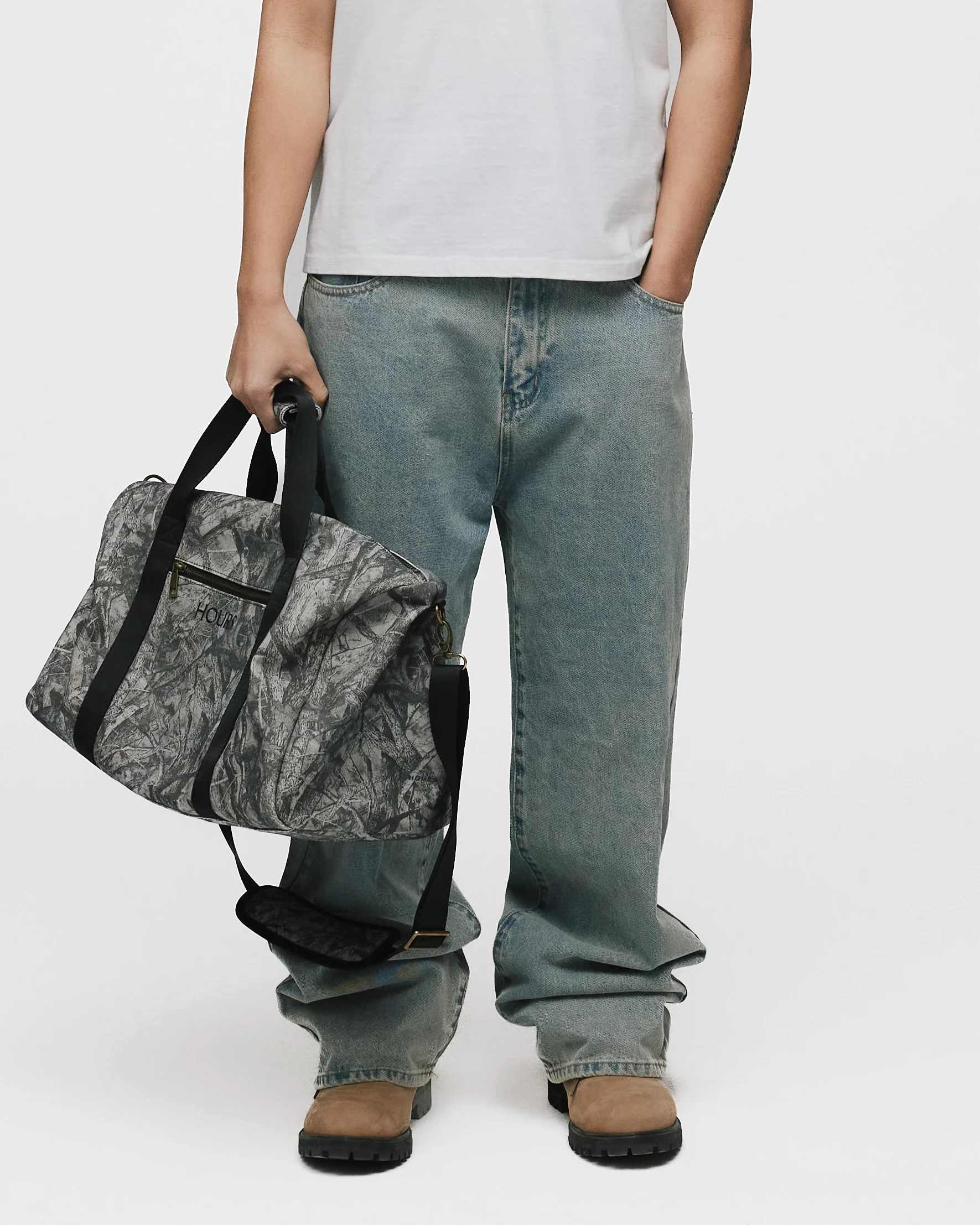 Duffle Bag - Black Camo