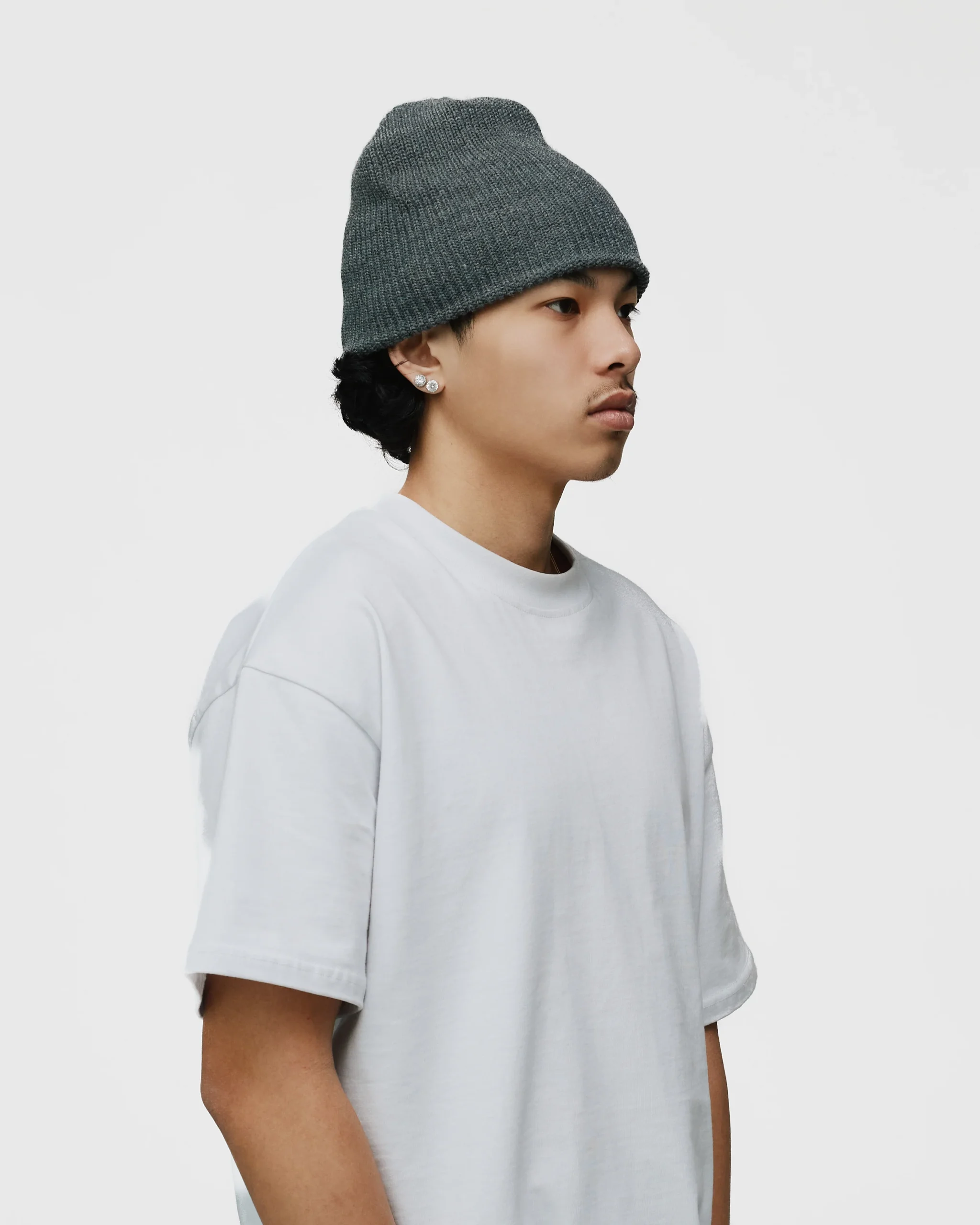 Fisherman Beanie - Grey