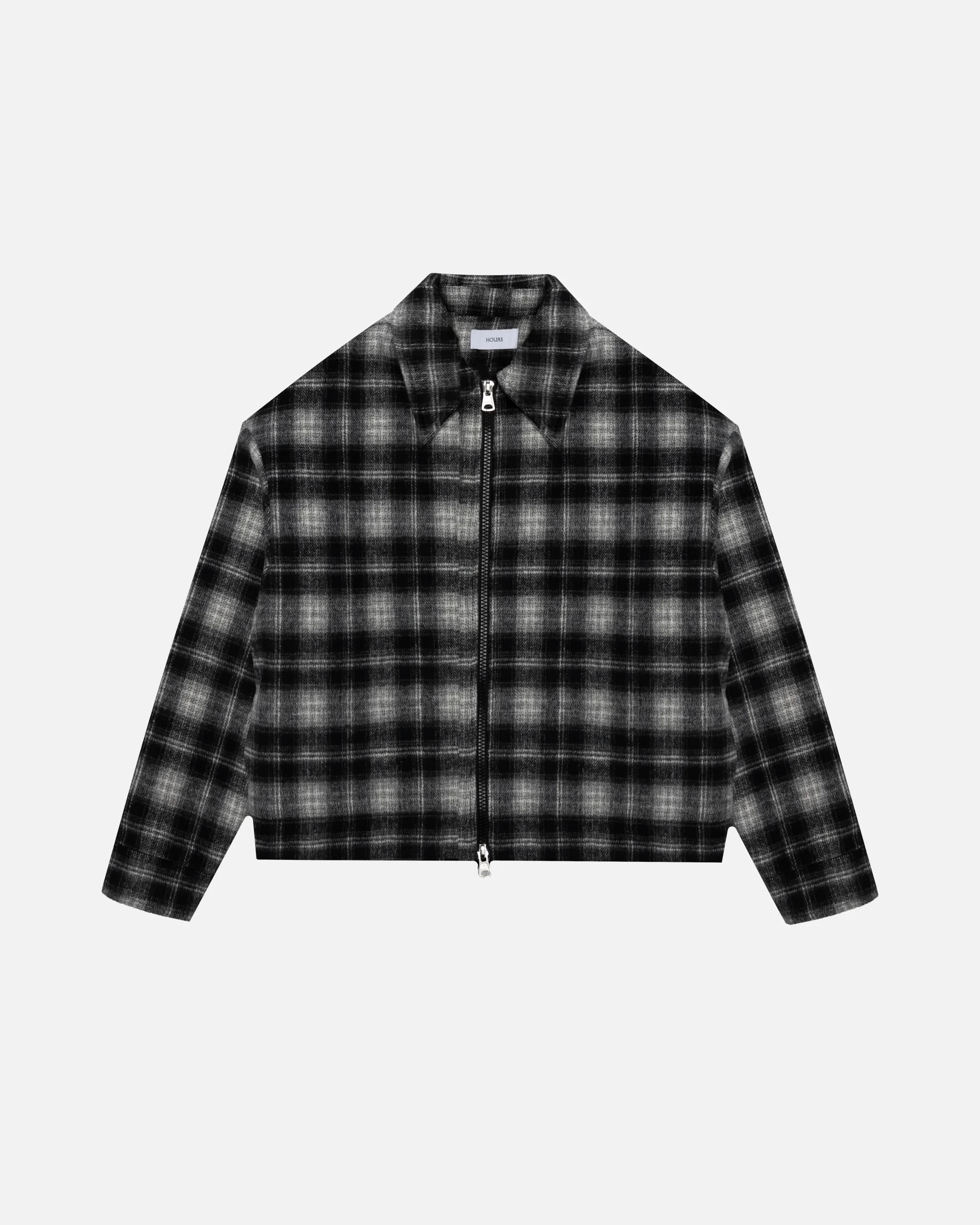 1634-flannel-zip-overshirt-black-1.webp Flannel Zip Overshirt - Black
