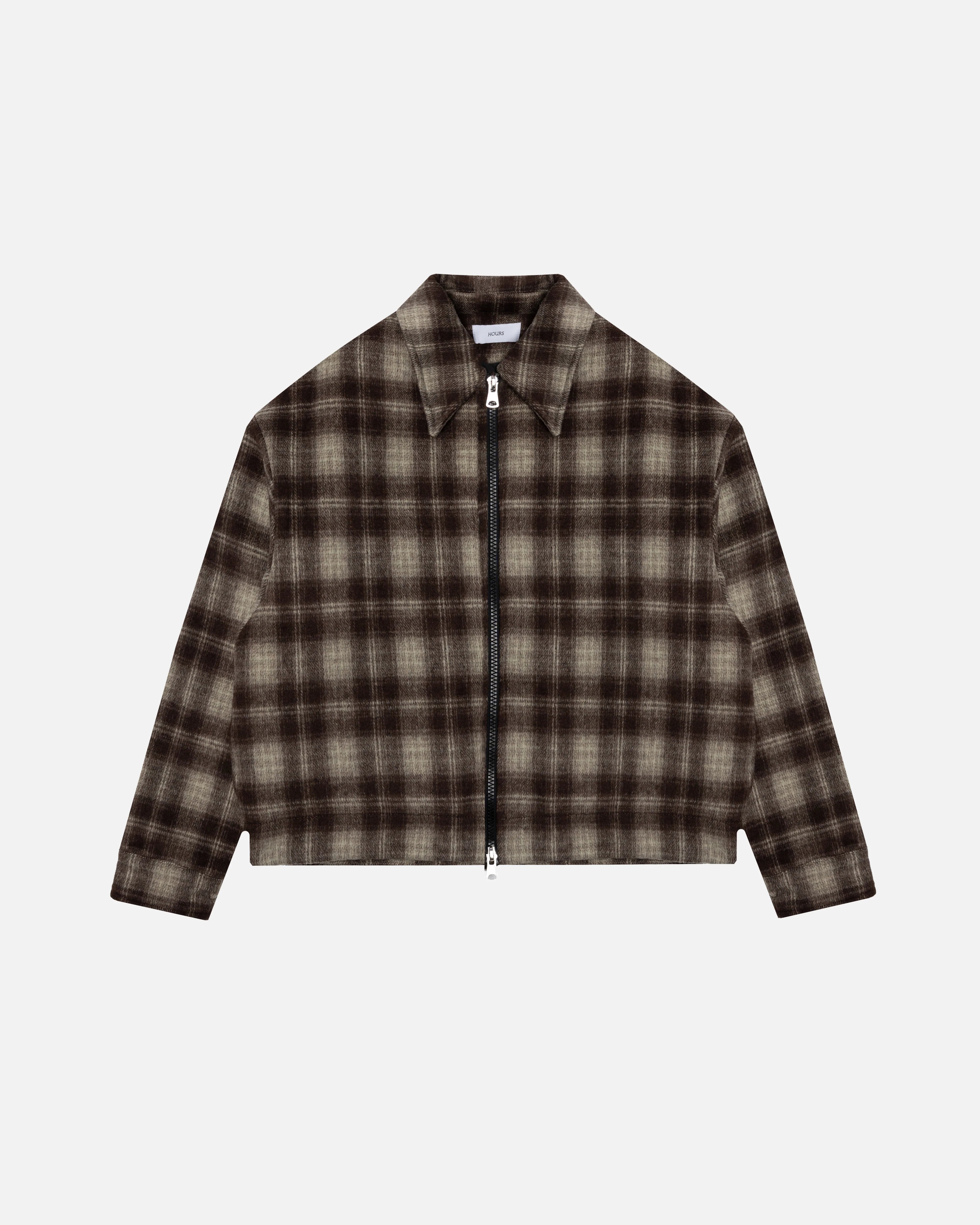 1642-dir-69691c7bdcc3-m-variation-1.webp Flannel Zip Overshirt - Brown