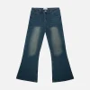 Flare Denim Pants - Mid Blue