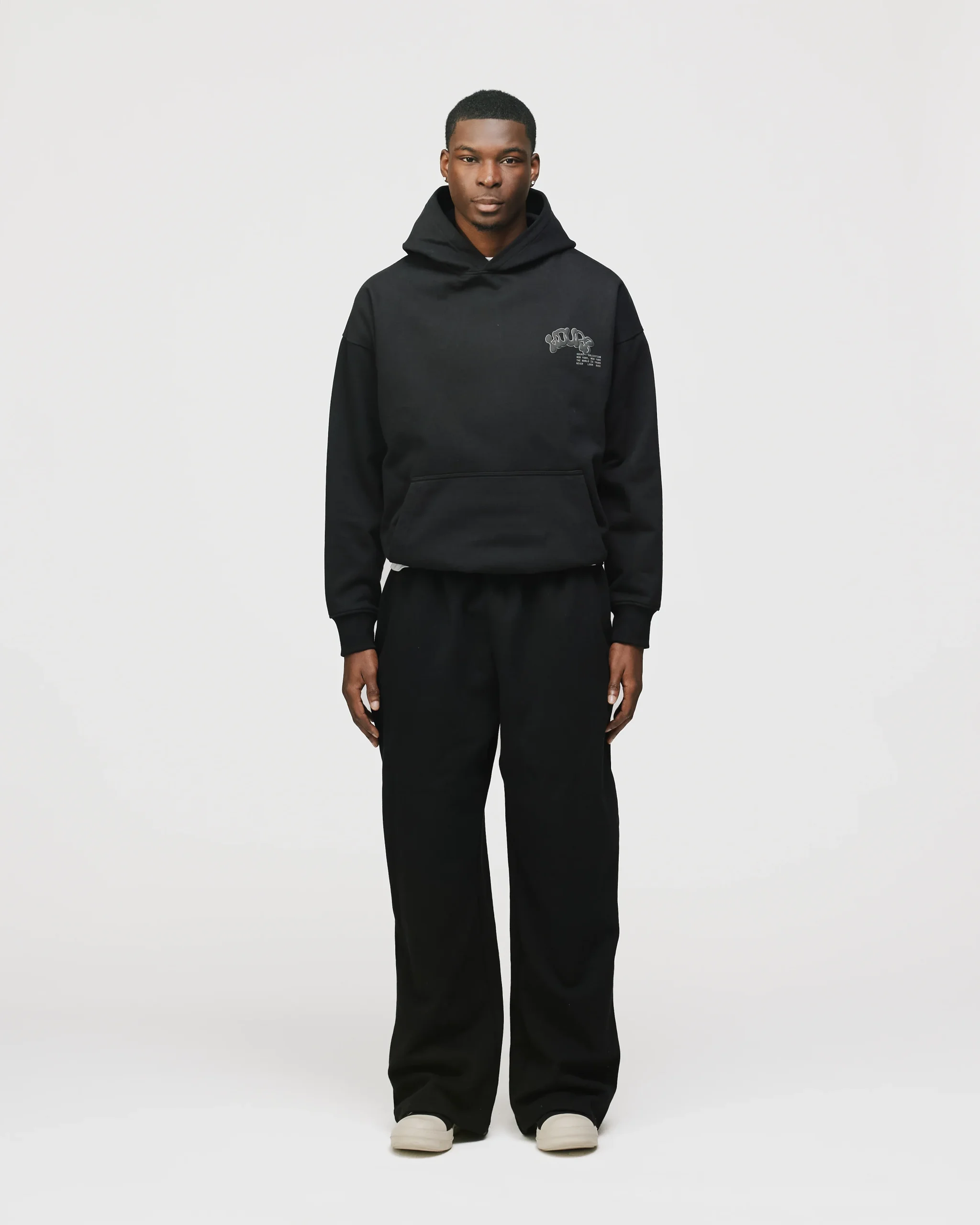 Graffiti Hoodie - Black