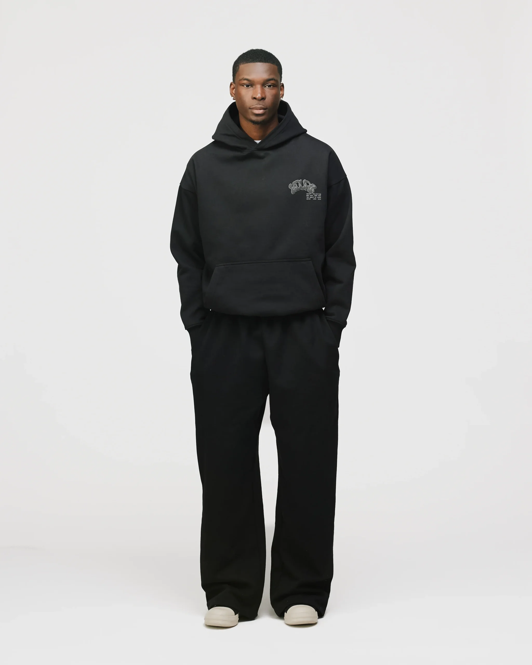 Graffiti Hoodie - Black