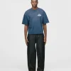 Hours International Cropped T-Shirt - Vintage Navy