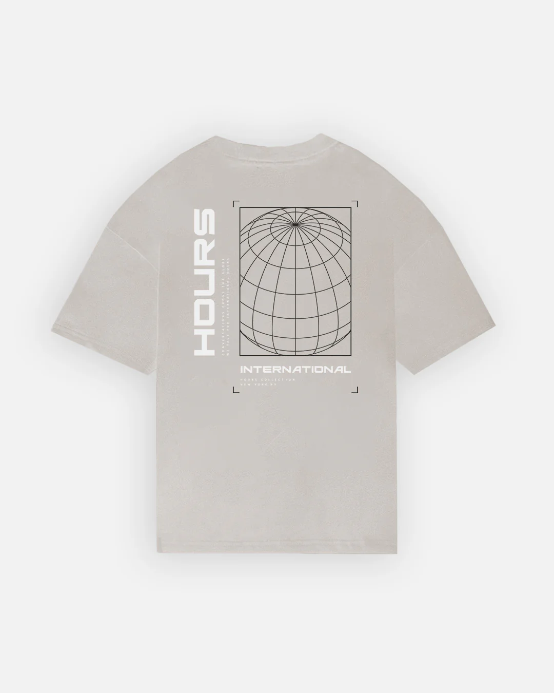 1703-hours-international-t-shirt-oatmeal-1.webp Hours International T-Shirt - Oatmeal