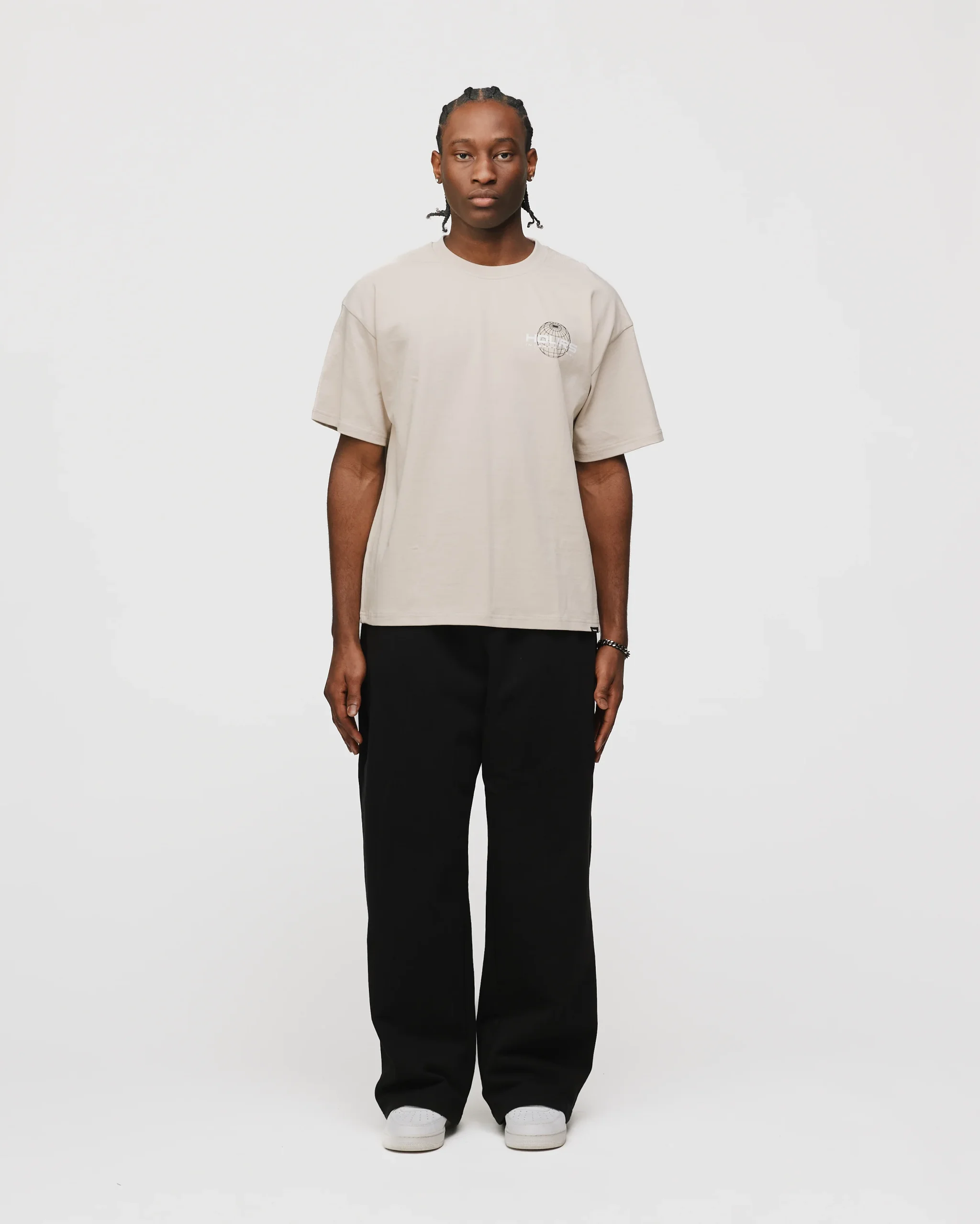 Hours International T-Shirt - Oatmeal