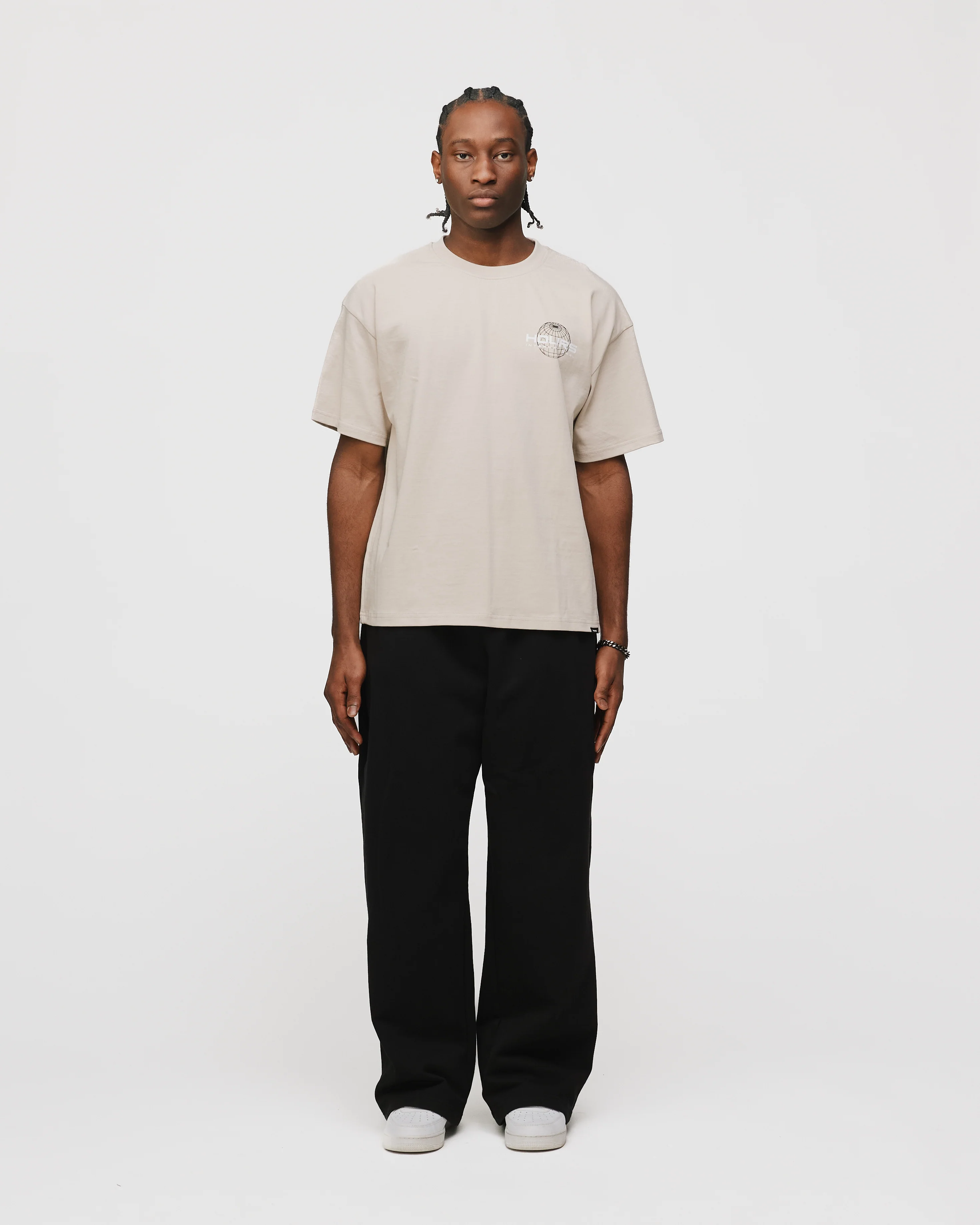 Hours International T-Shirt - Oatmeal
