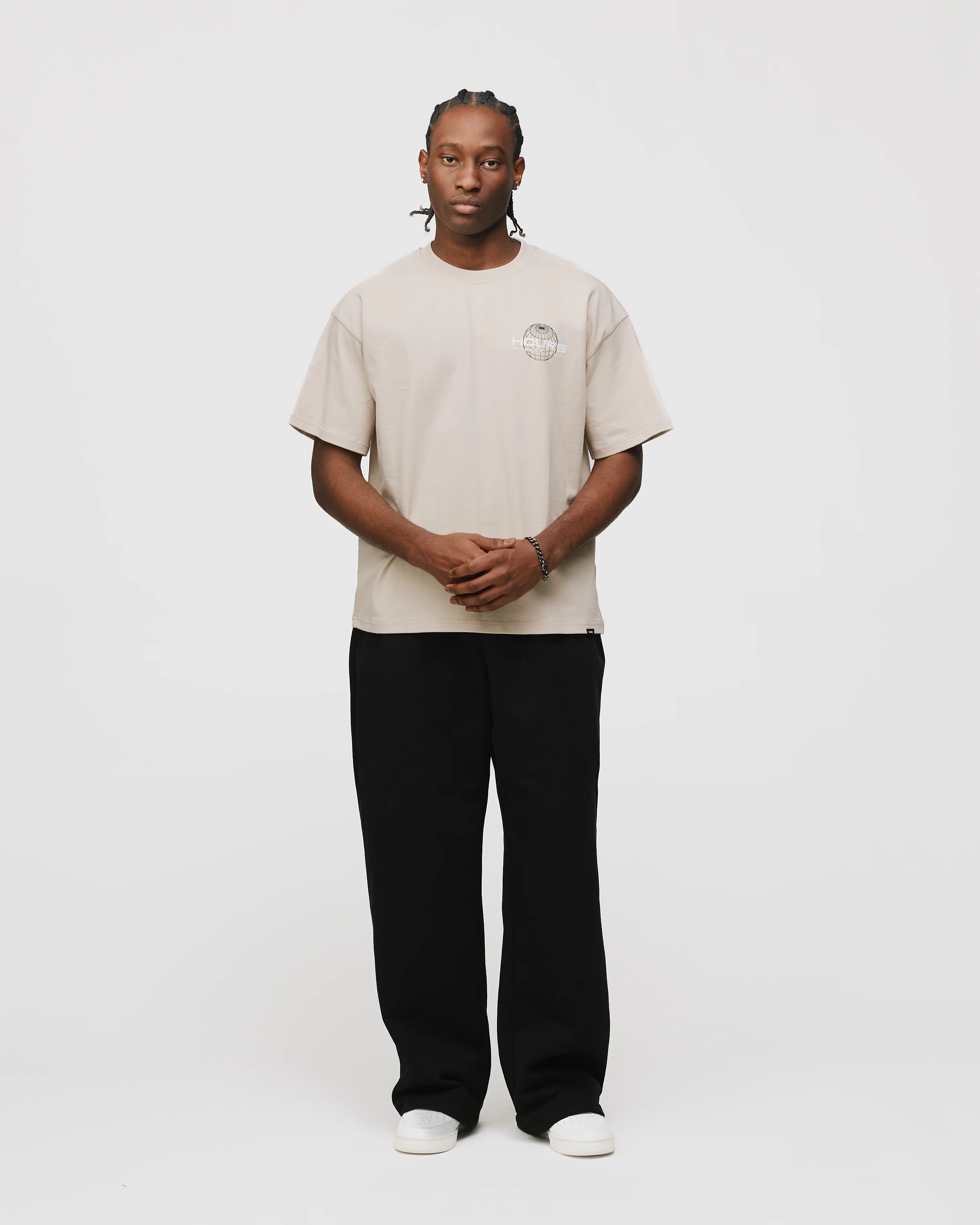 Hours International T-Shirt - Oatmeal