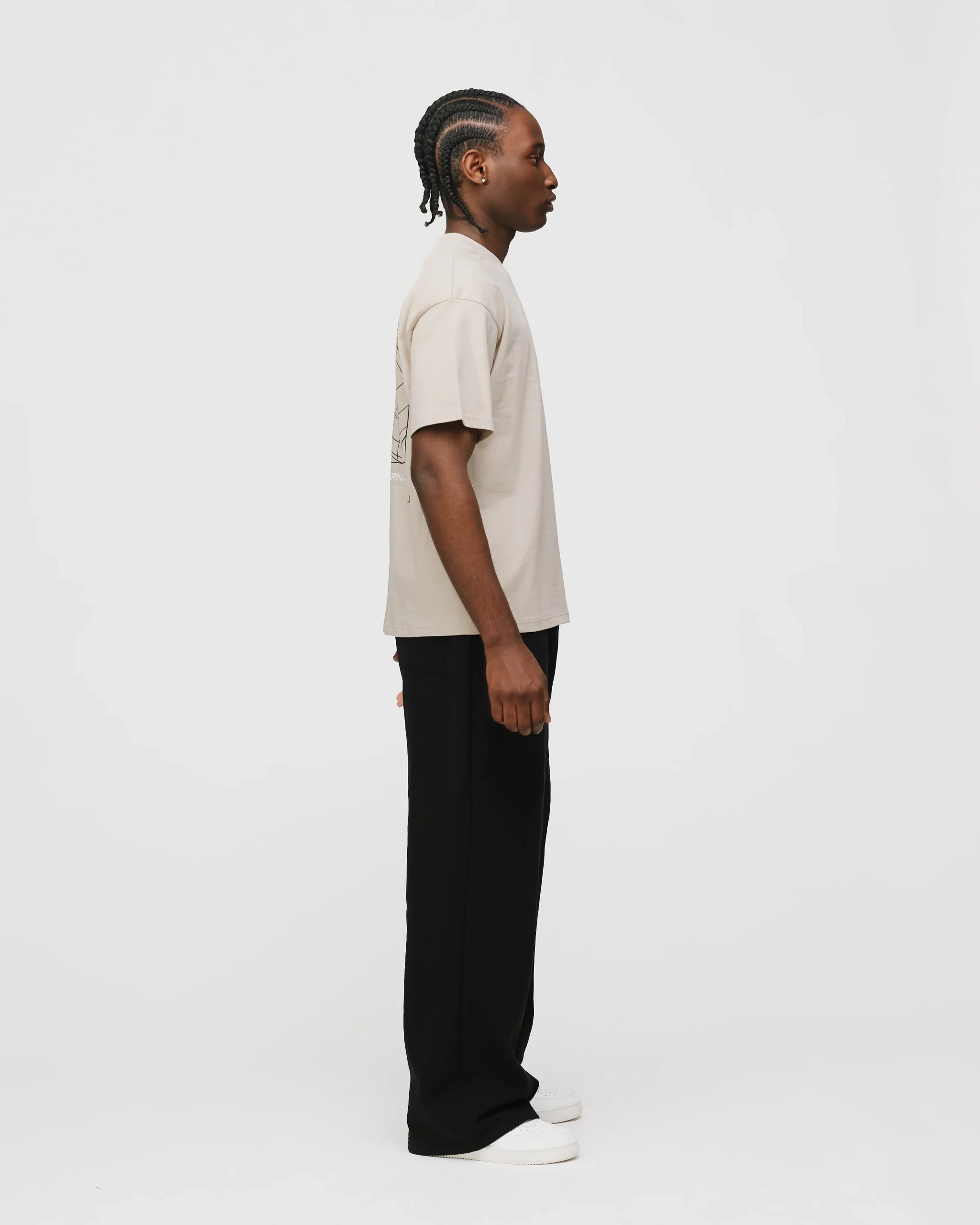 Hours International T-Shirt - Oatmeal