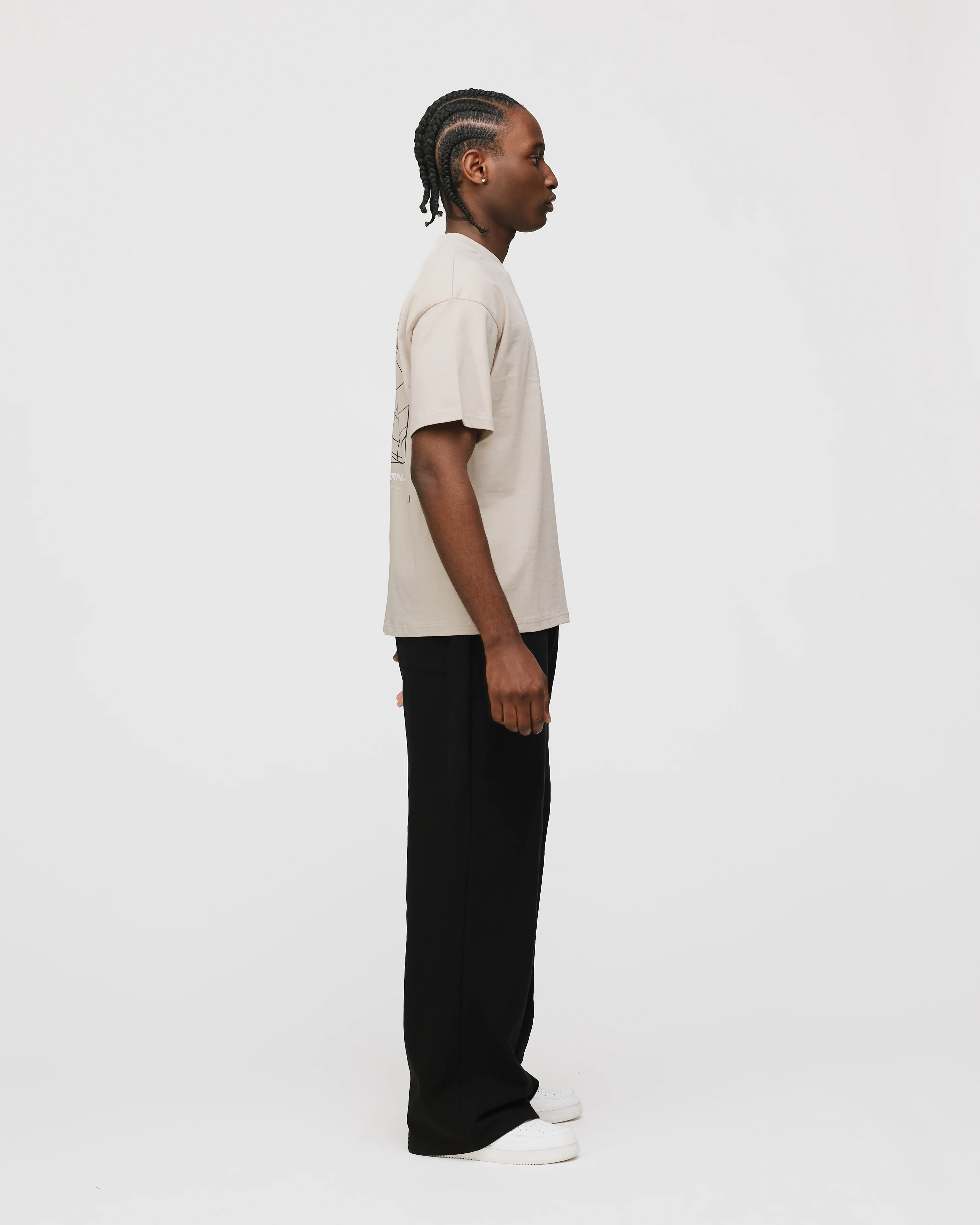 Hours International T-Shirt - Oatmeal