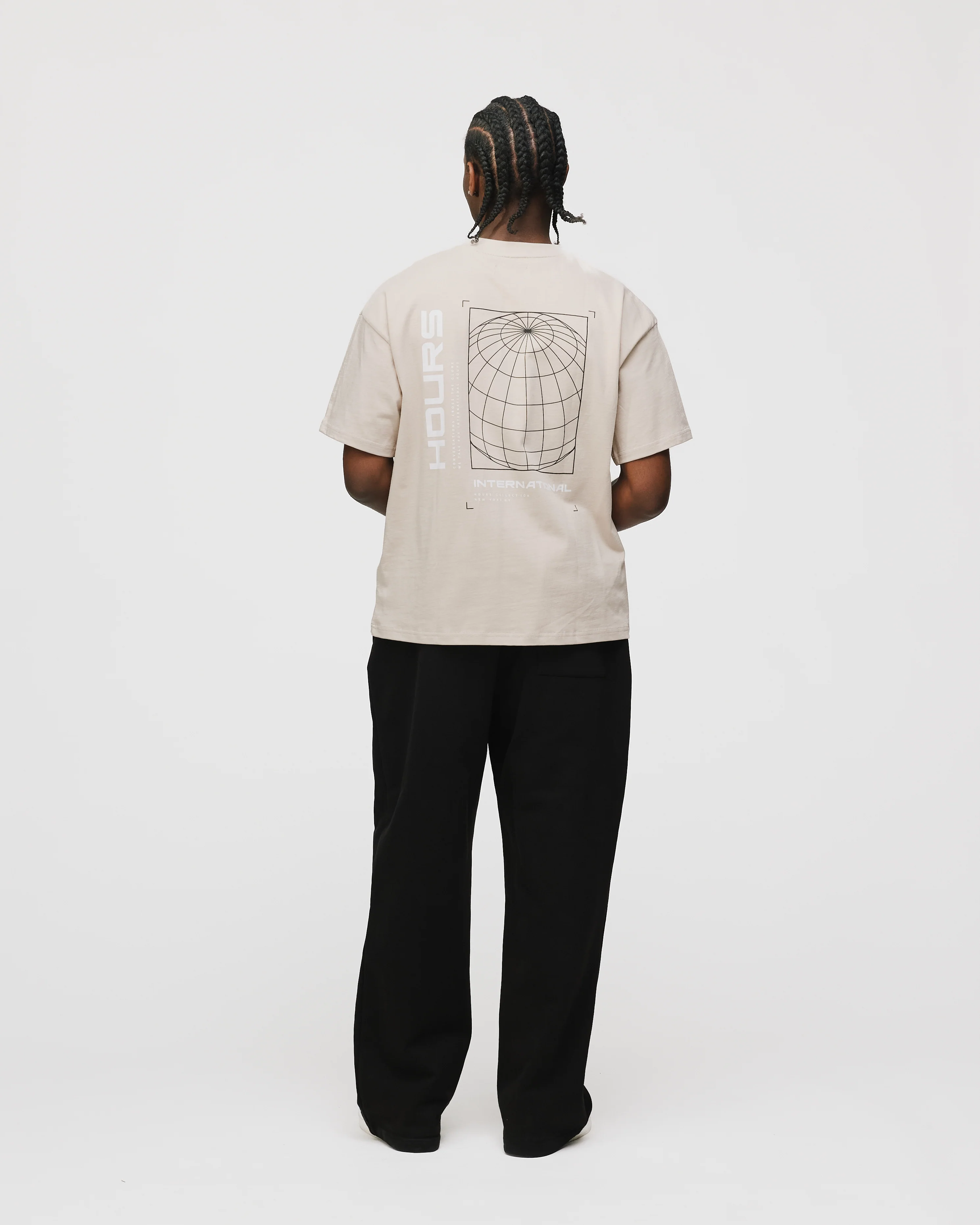 Hours International T-Shirt - Oatmeal