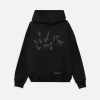 Human Network Hoodie - Black