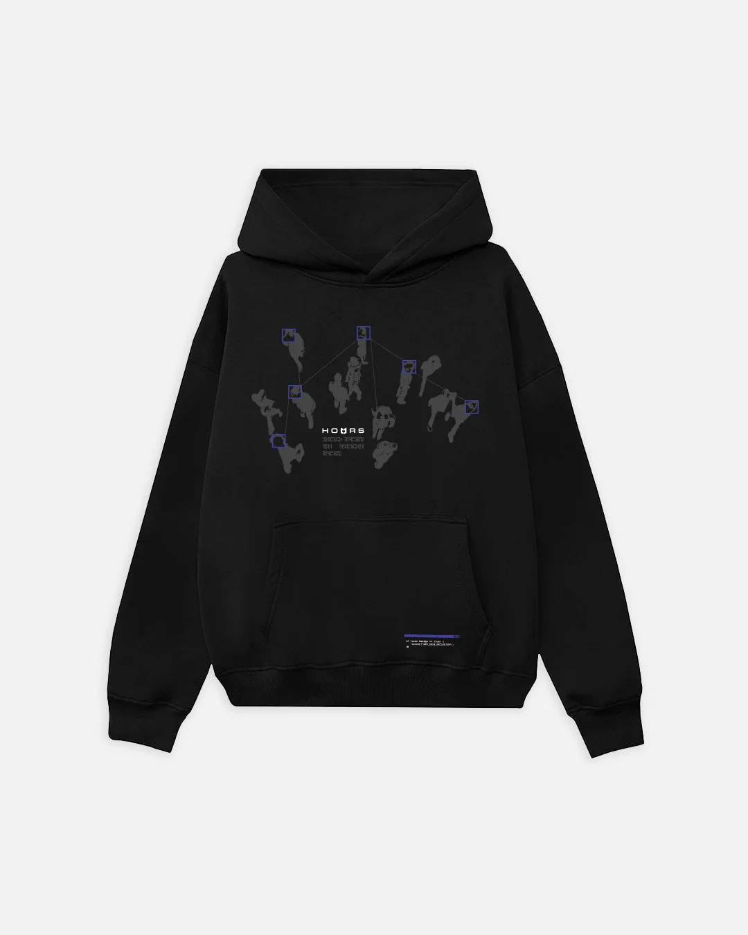 1726-human-network-hoodie-black-1.webp Human Network Hoodie - Black