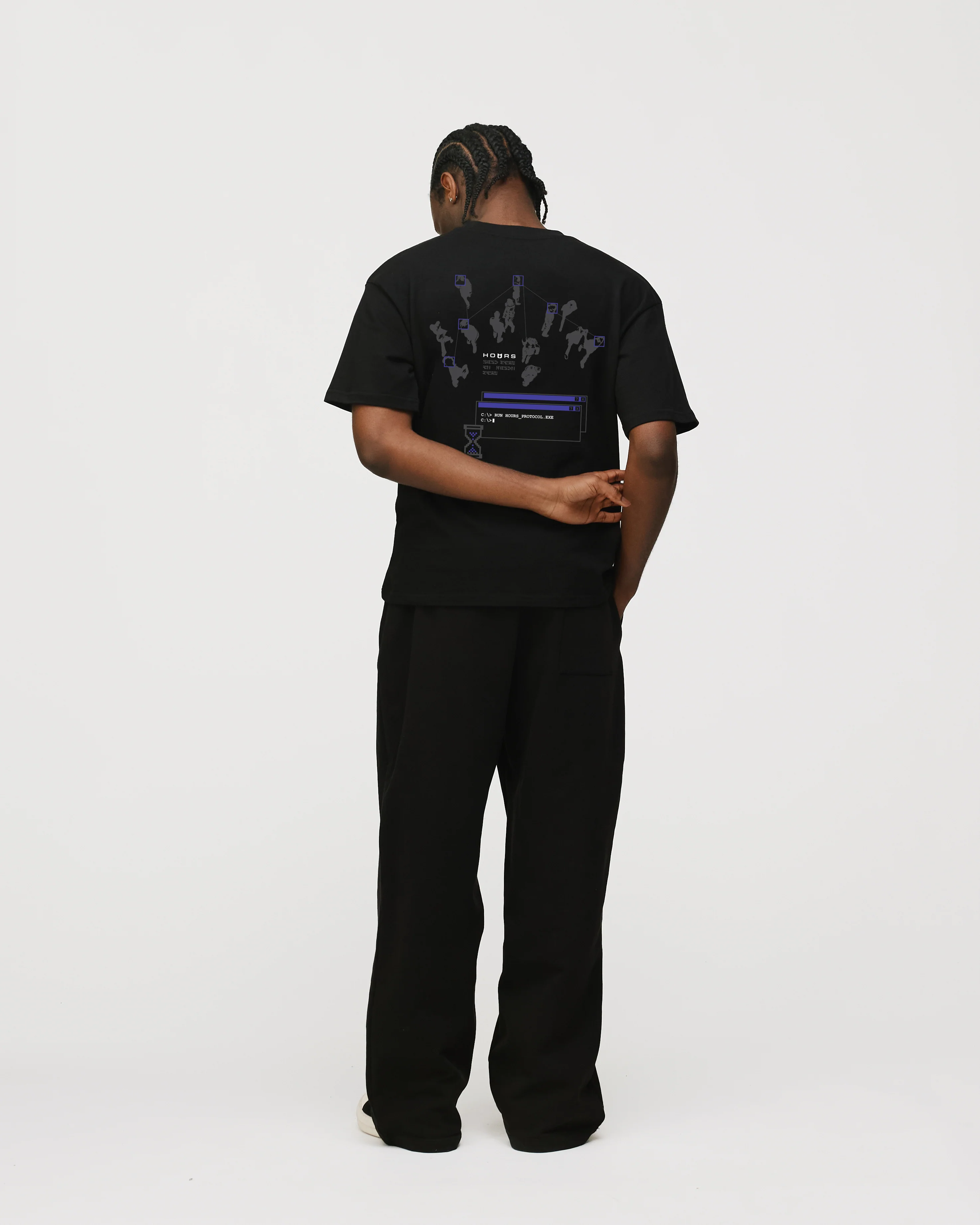 Human Network T-Shirt - Black