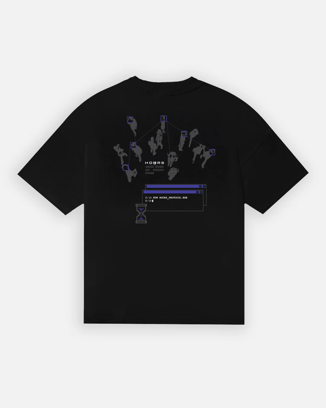 1733-dir-5dbc98dcc983-s-variation-1.webp Human Network T-Shirt - Black