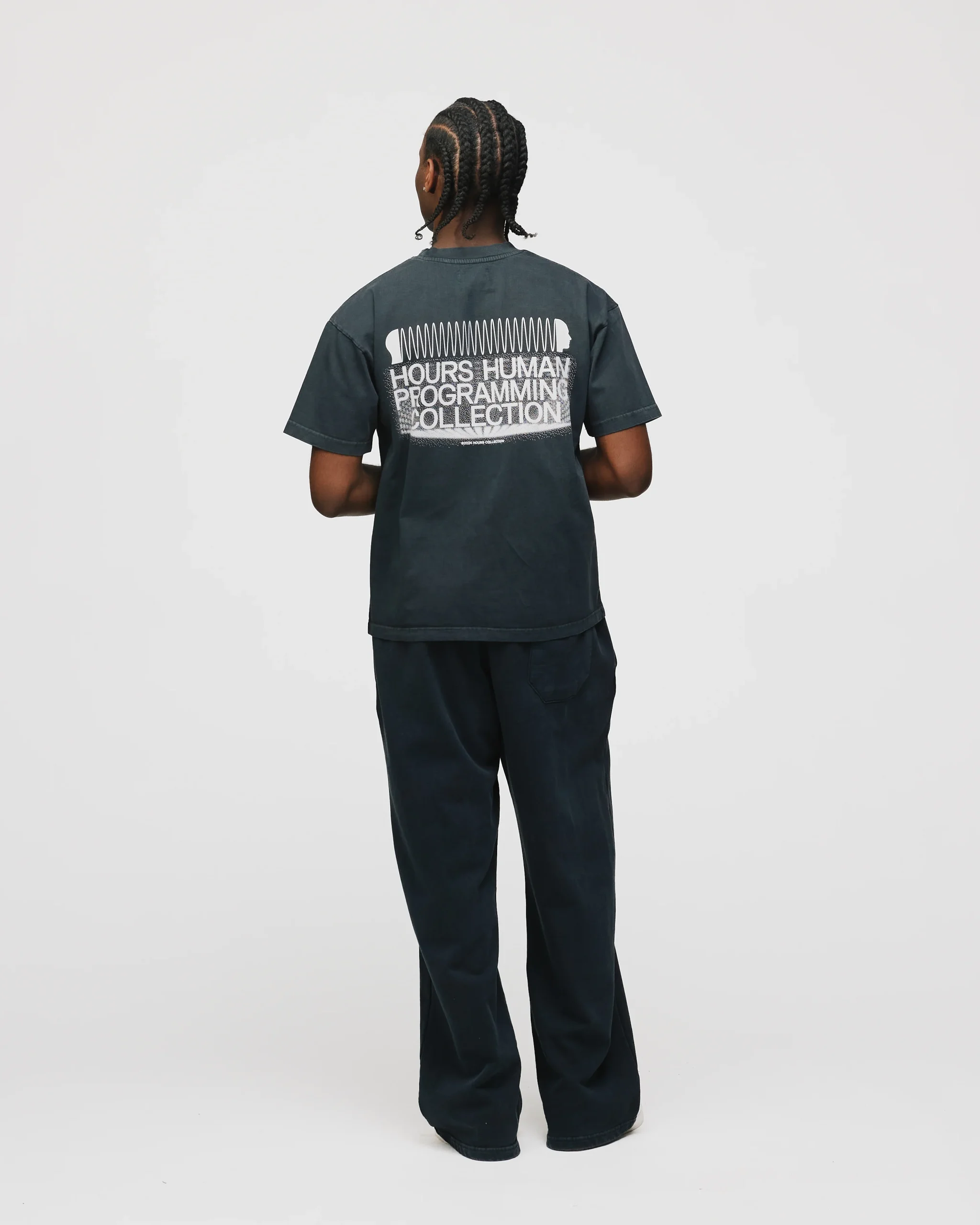 Human Programming T-Shirt - Vintage Black