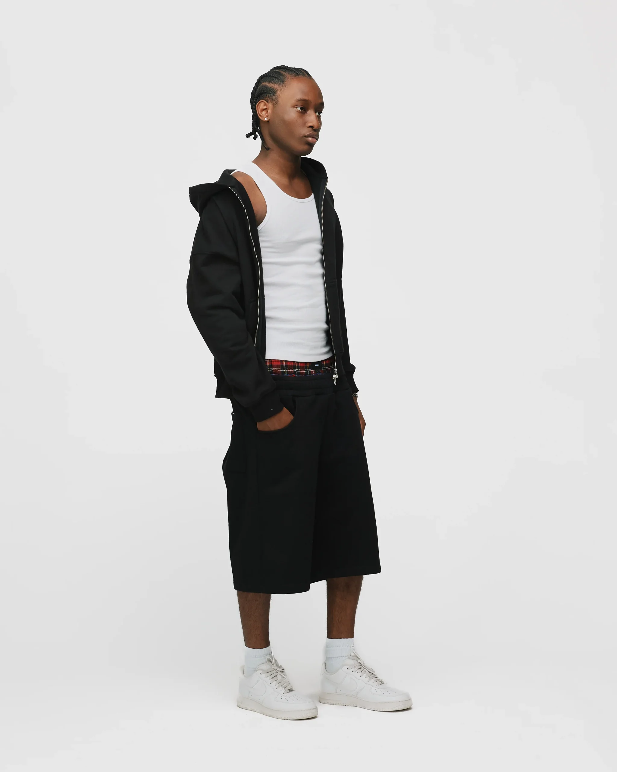 Boxer Sweatshorts - Black
