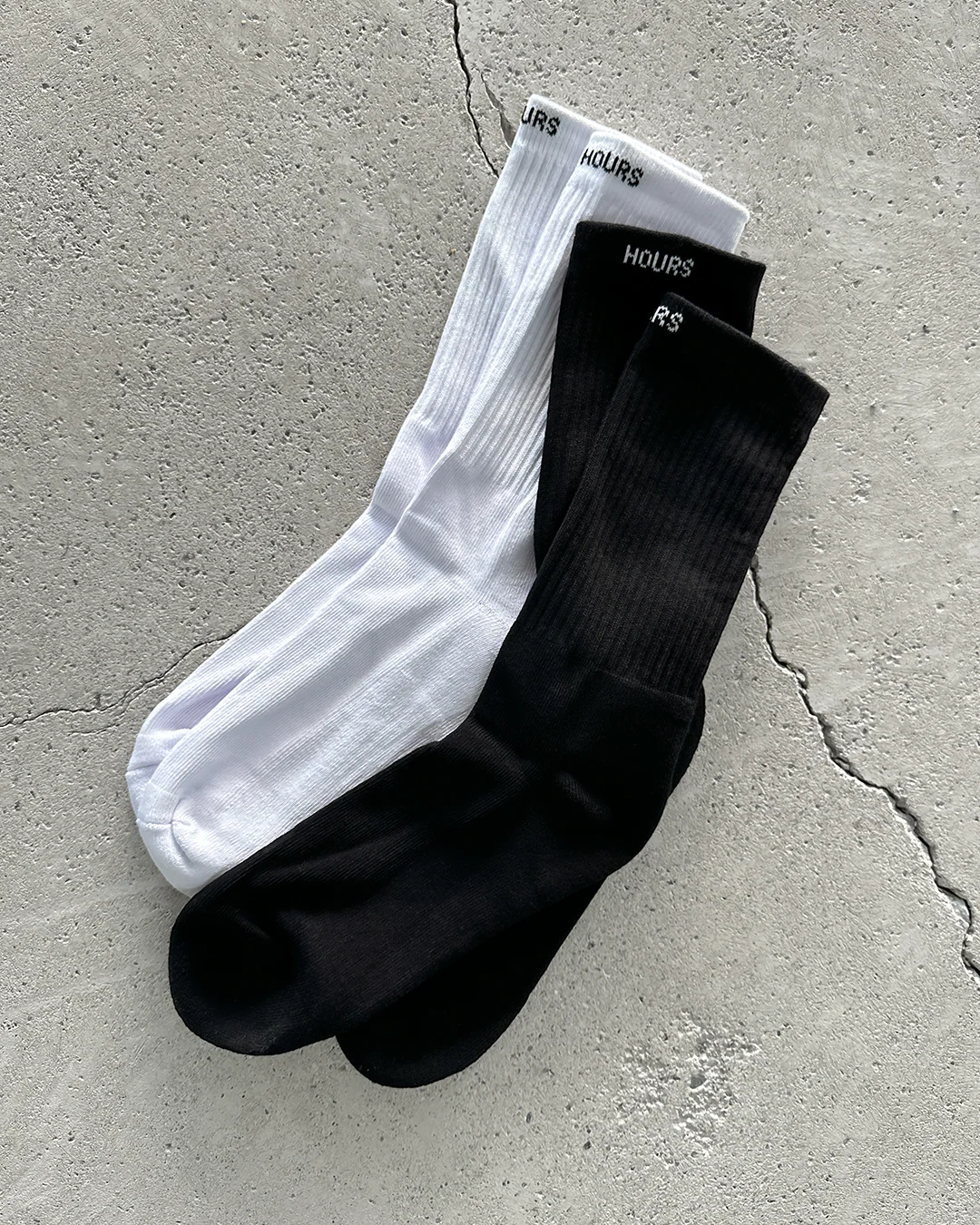 Logo Socks - White