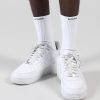 Logo Socks - White