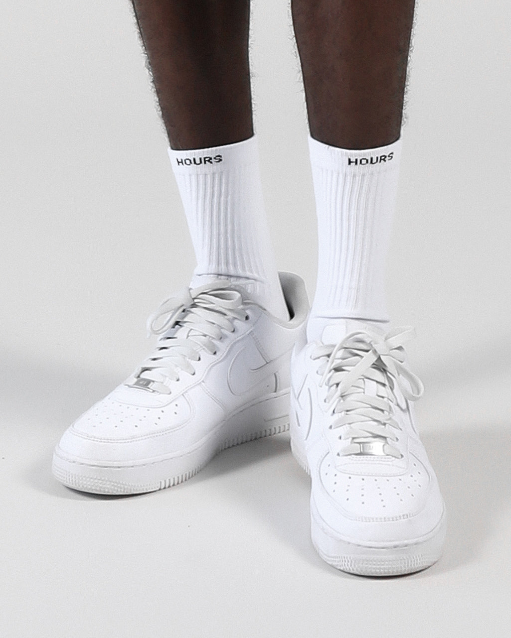 Logo Socks - White