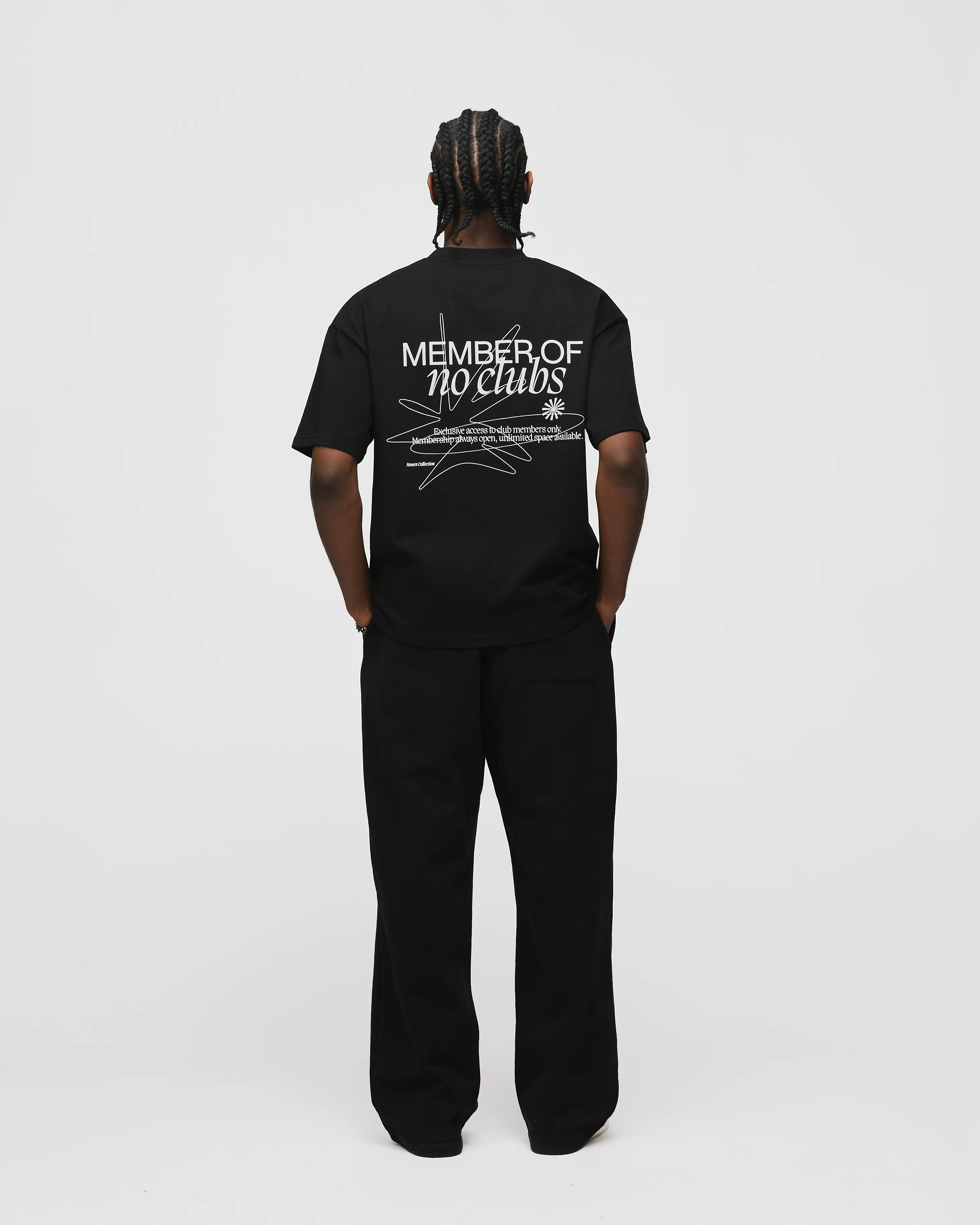 Member of No Clubs T-Shirt - Black