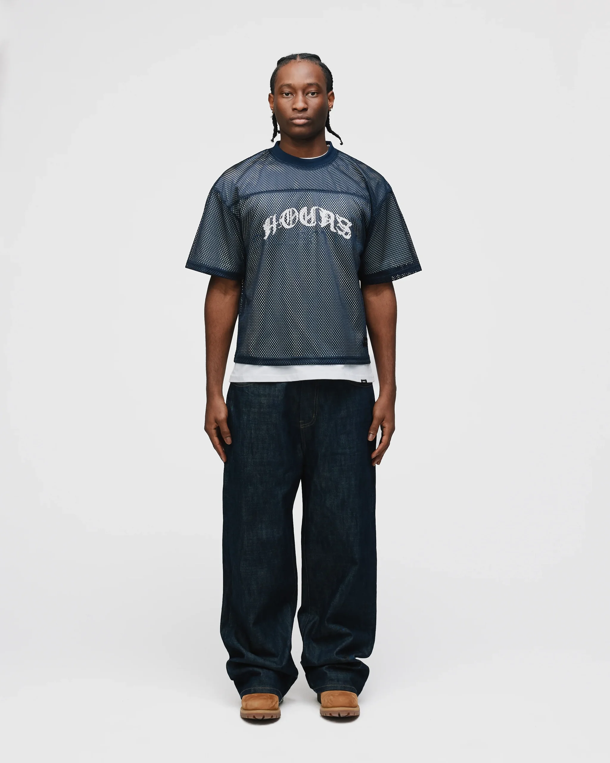Mesh Jersey - Navy