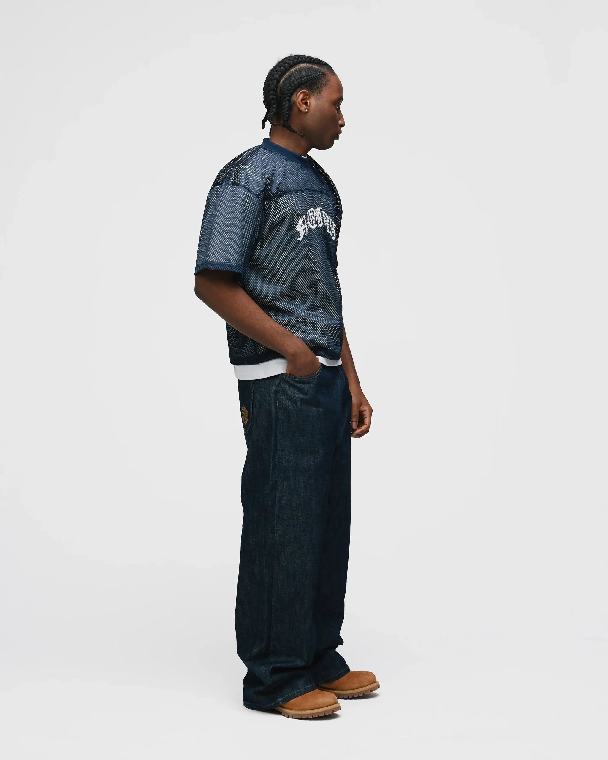 Mesh Jersey - Navy