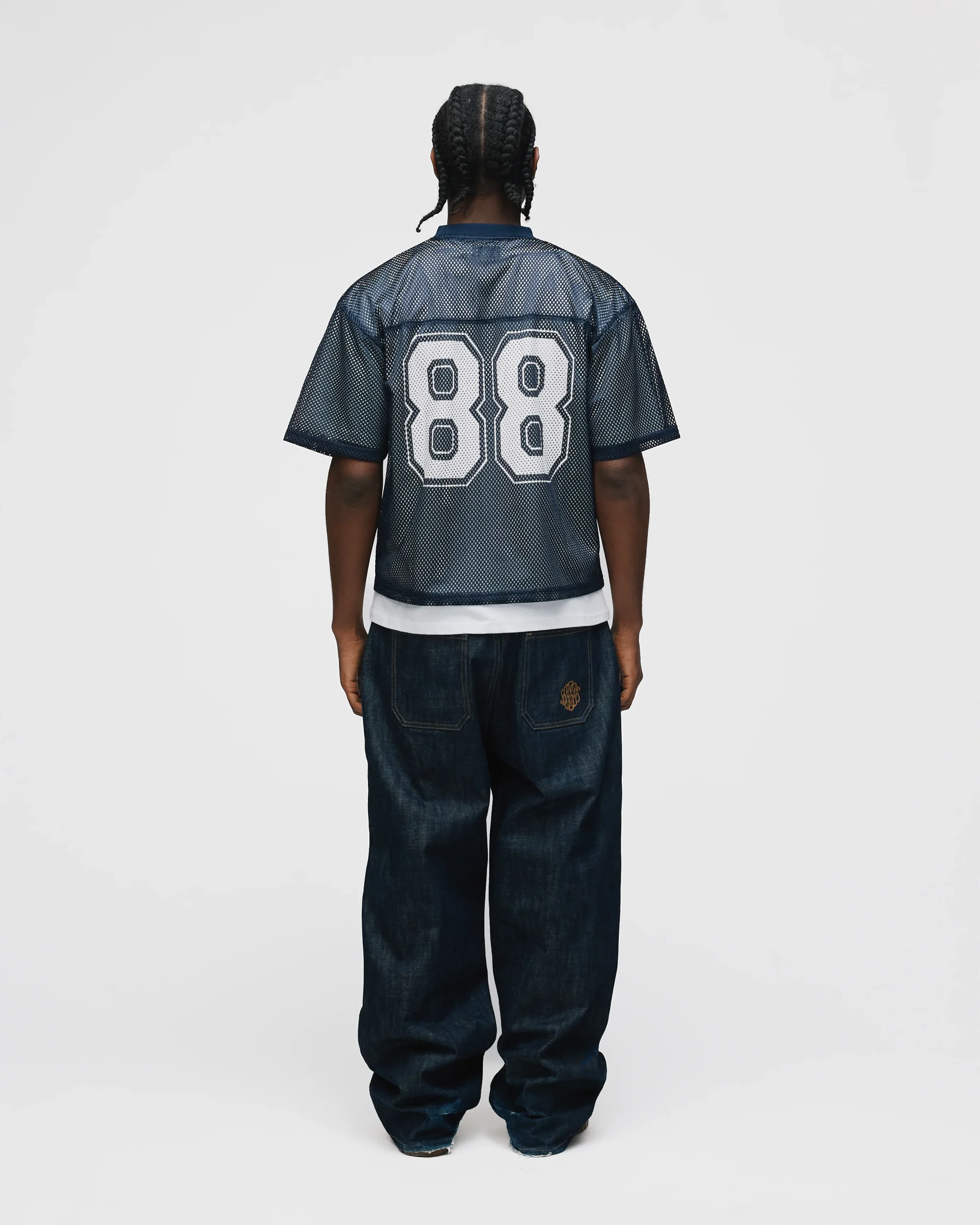 Mesh Jersey - Navy