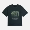 Mind is Hours Cropped T-Shirt - Vintage Black