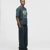 Mind is Hours Cropped T-Shirt - Vintage Black