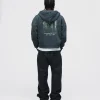 Mind is Hours Cropped Zip Hoodie - Vintage Black
