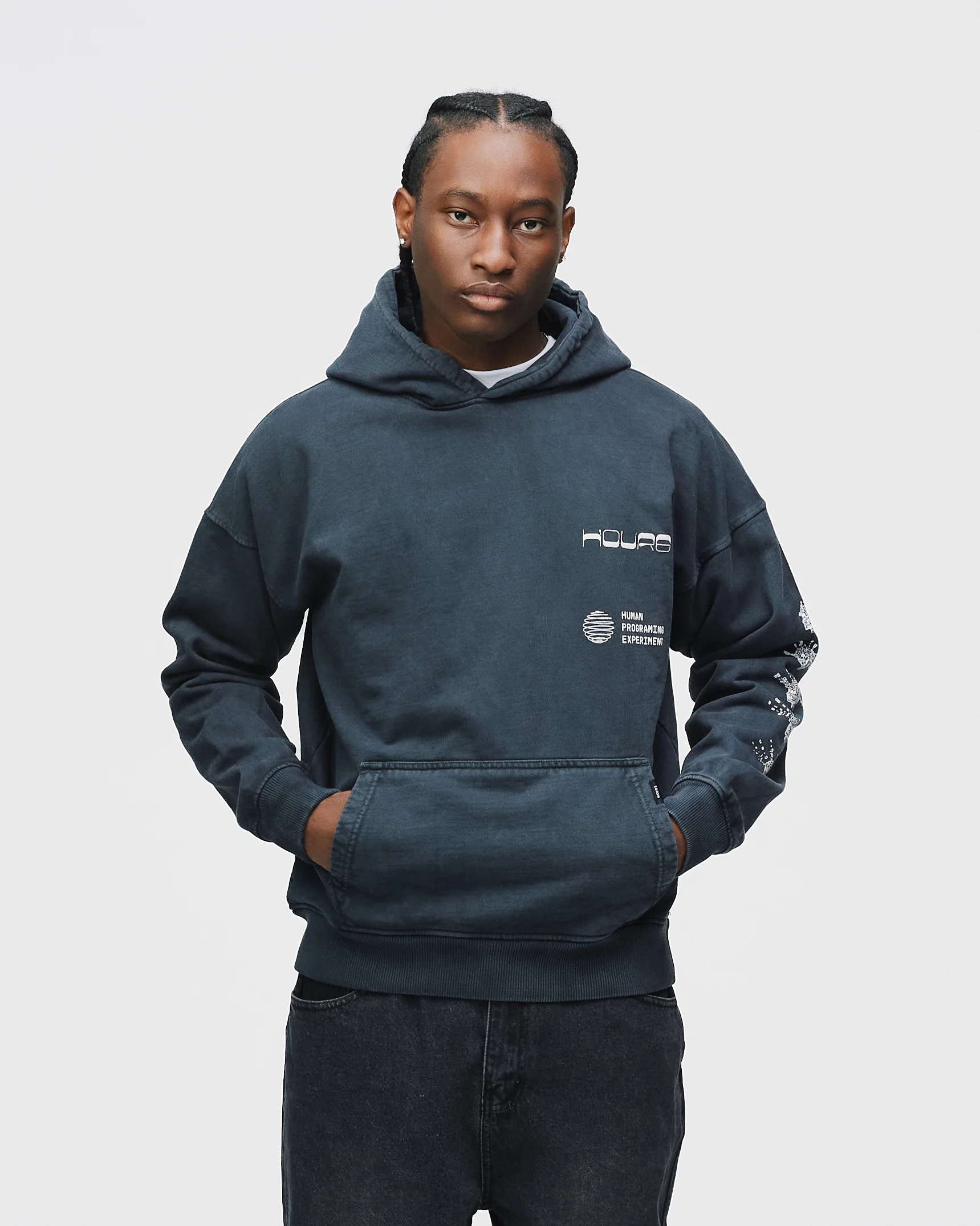Mind Programming Hoodie - Vintage Black