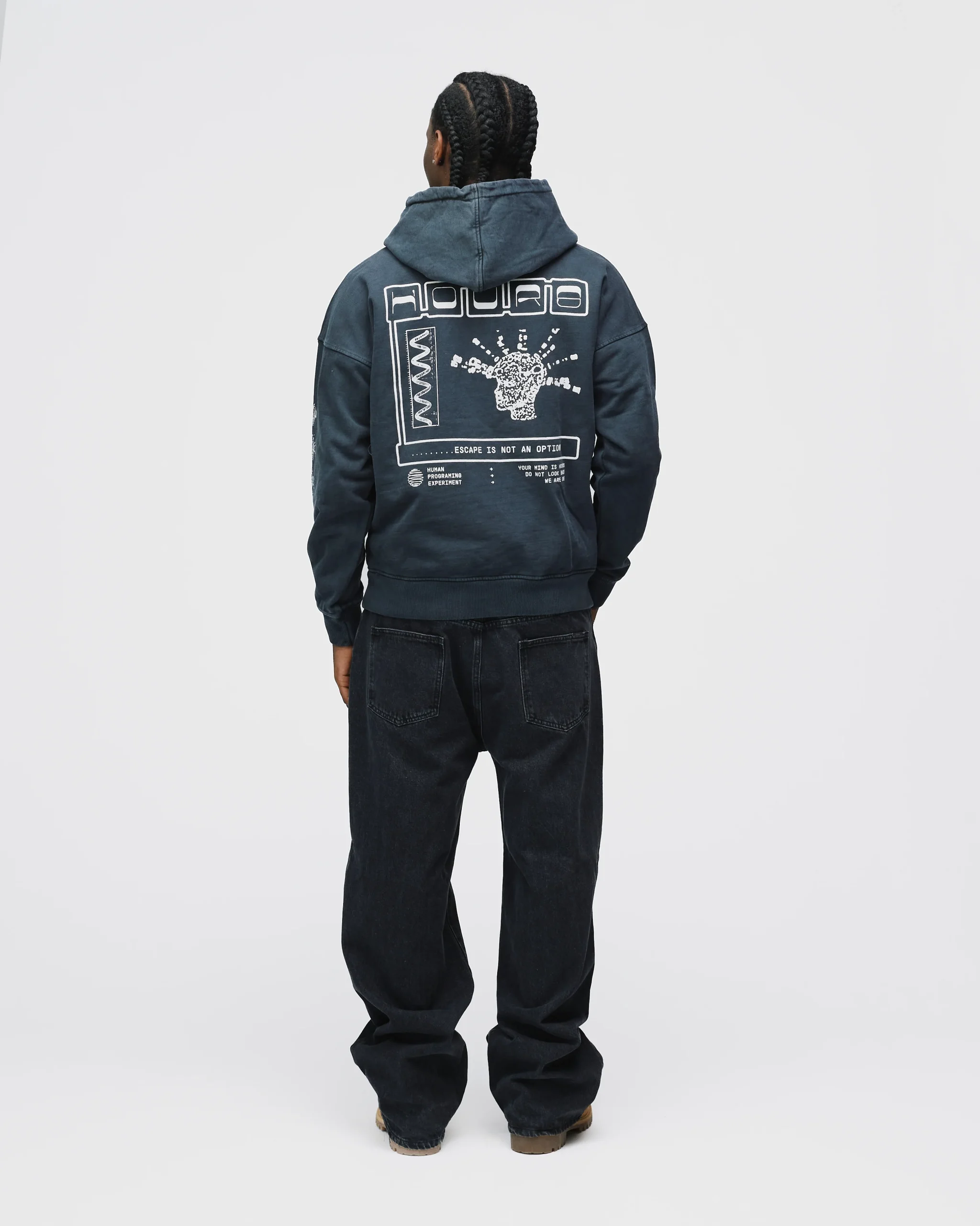 Mind Programming Hoodie - Vintage Black