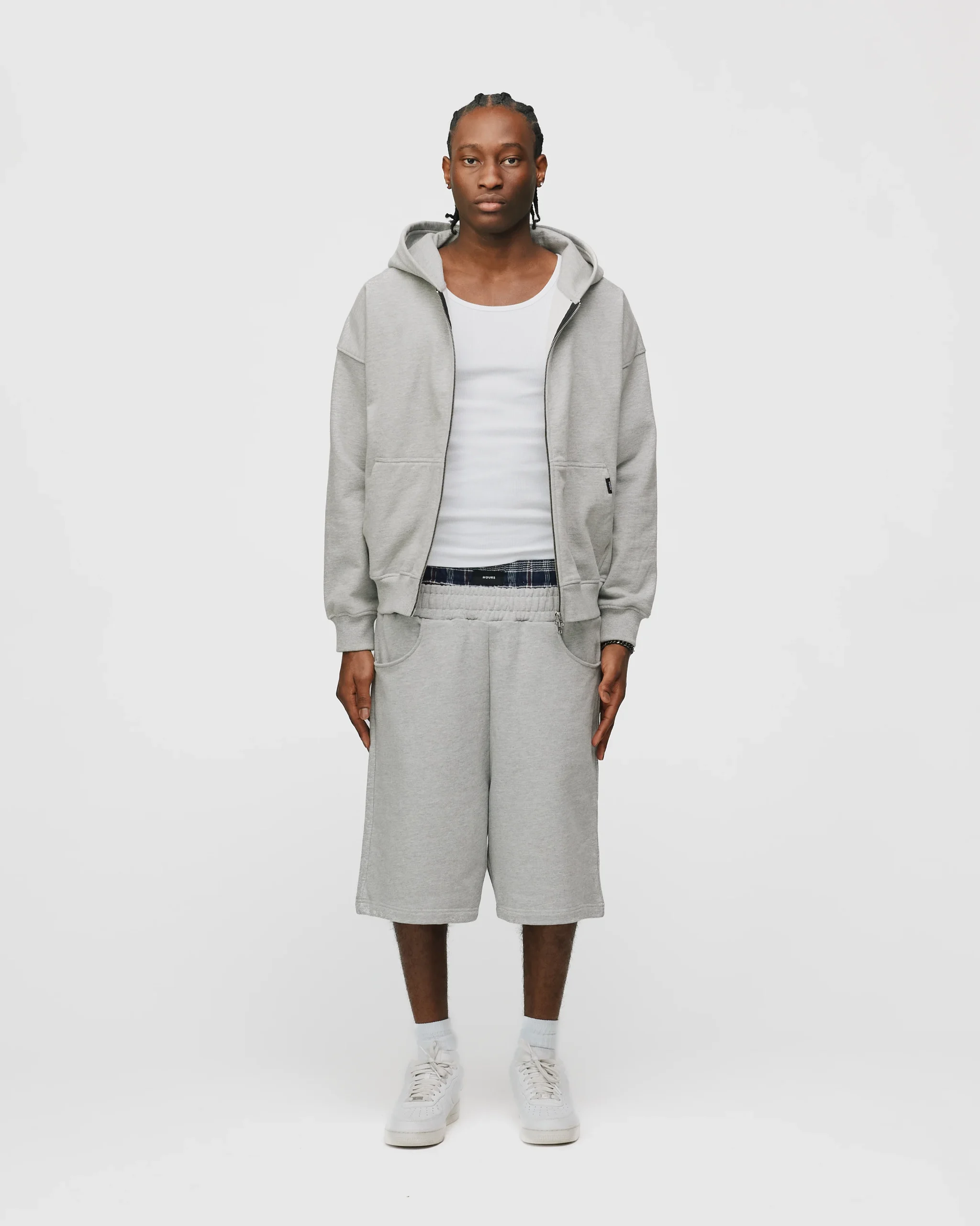 Boxer Sweatshorts - Grey