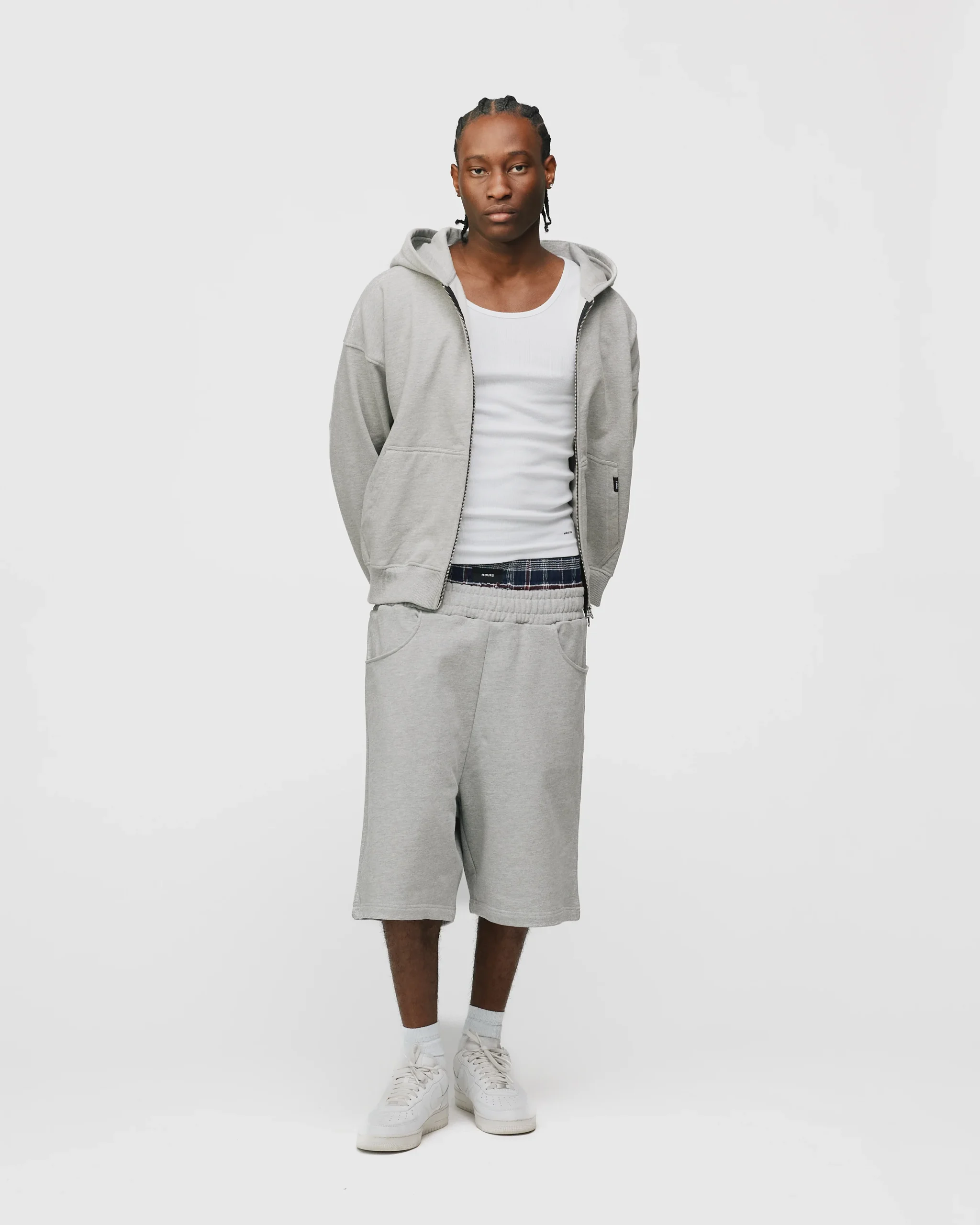 Boxer Sweatshorts - Grey