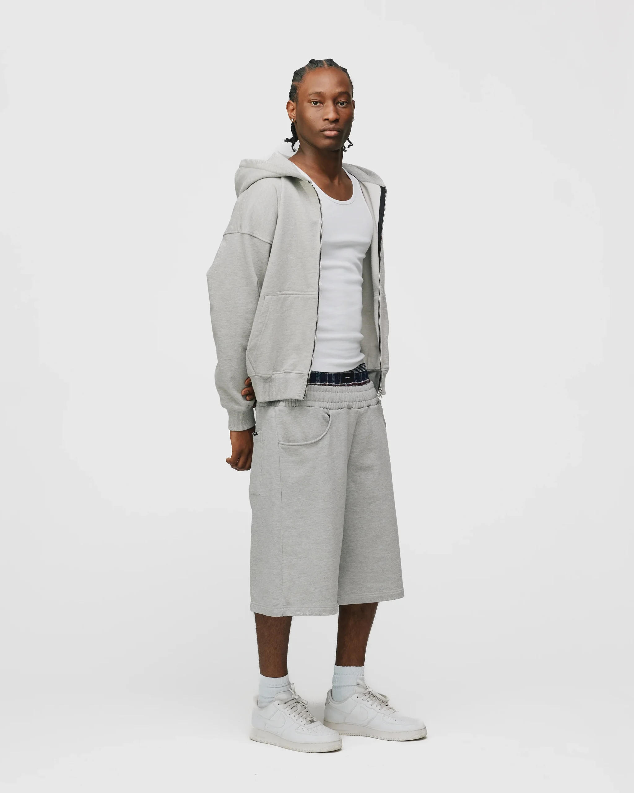Boxer Sweatshorts - Grey