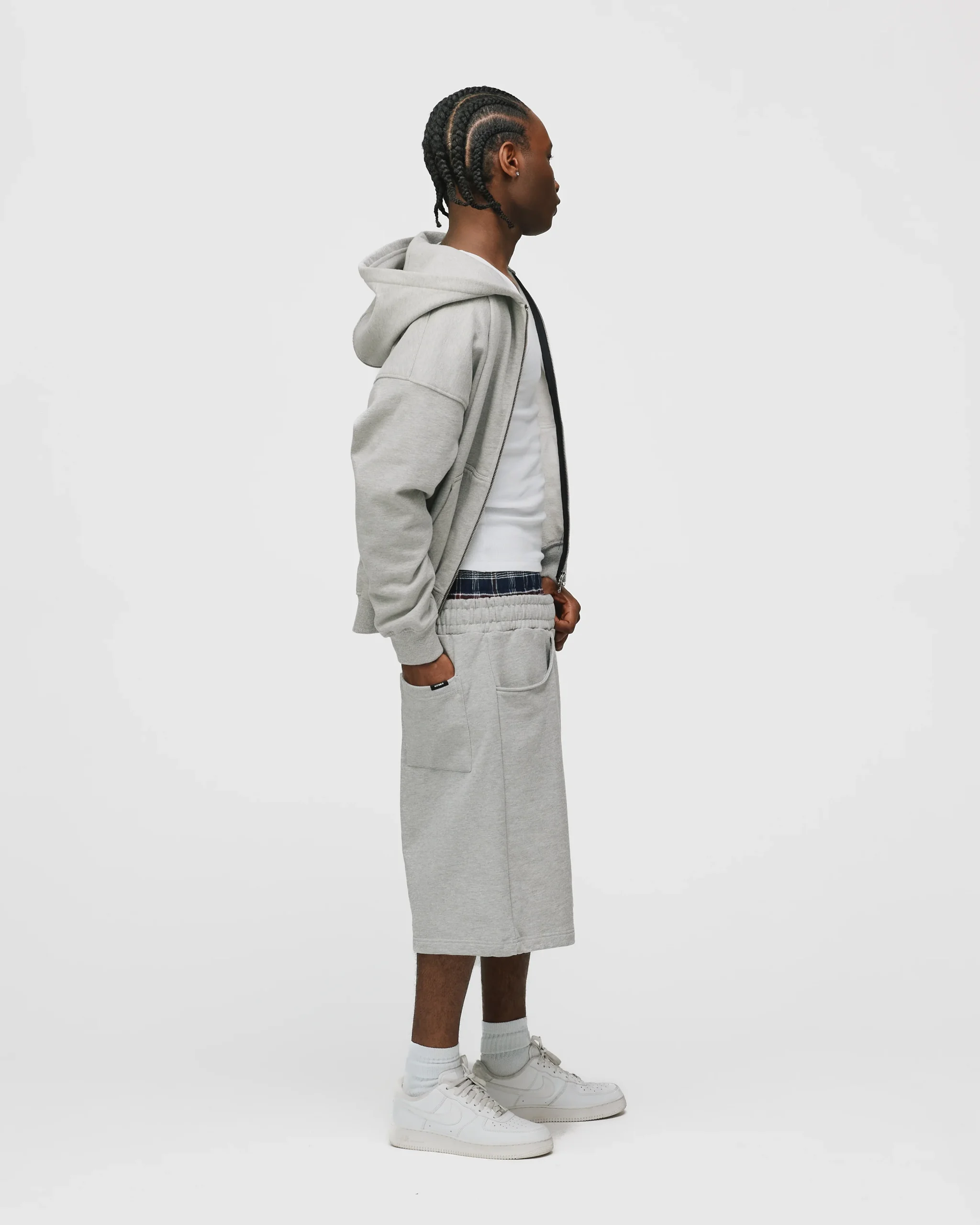 Boxer Sweatshorts - Grey
