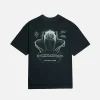 Neural Link Cropped T-Shirt - Vintage Black