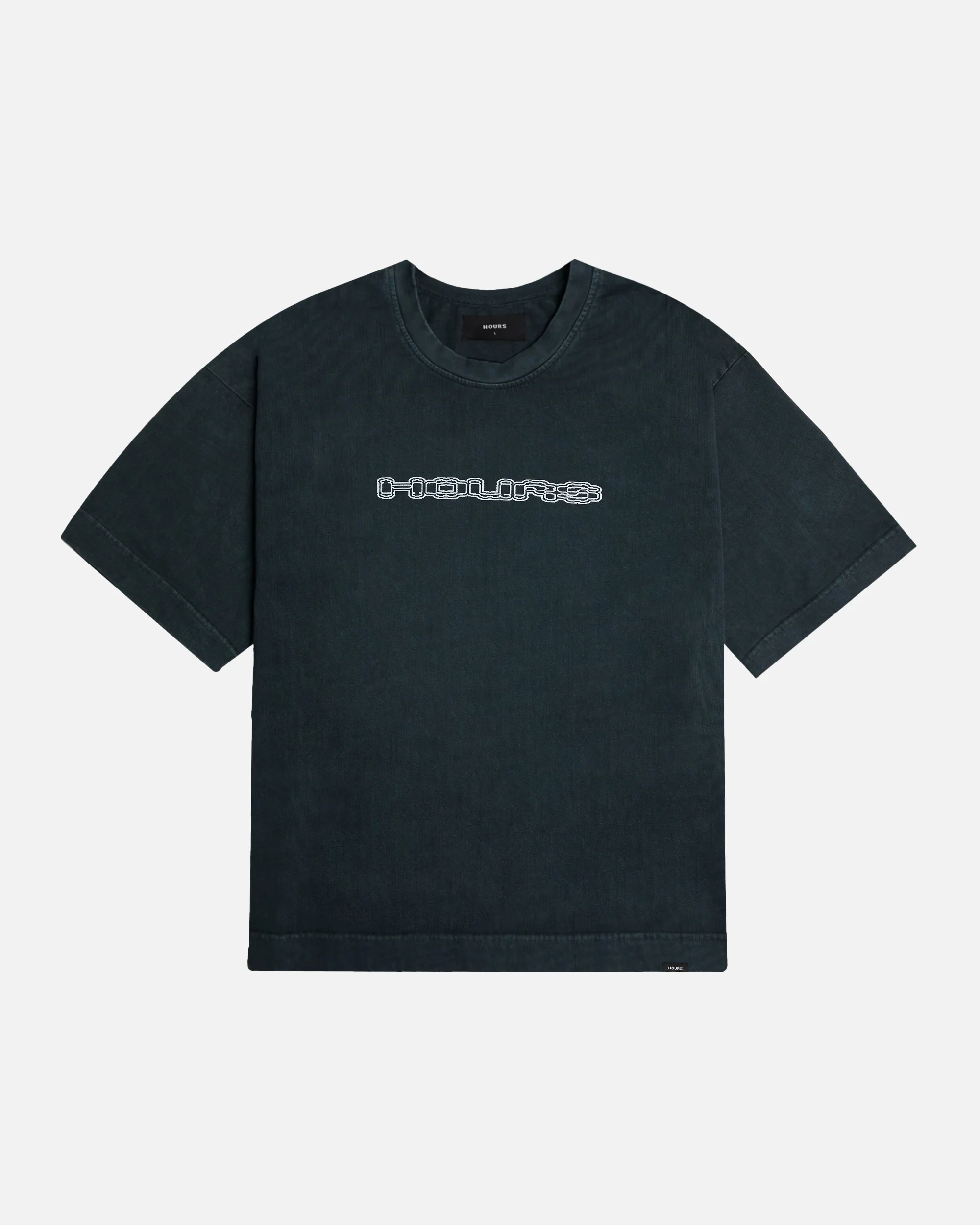 Neural Link Cropped T-Shirt - Vintage Black