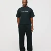 Neural Link Cropped T-Shirt - Vintage Black