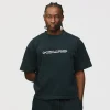 Neural Link Cropped T-Shirt - Vintage Black