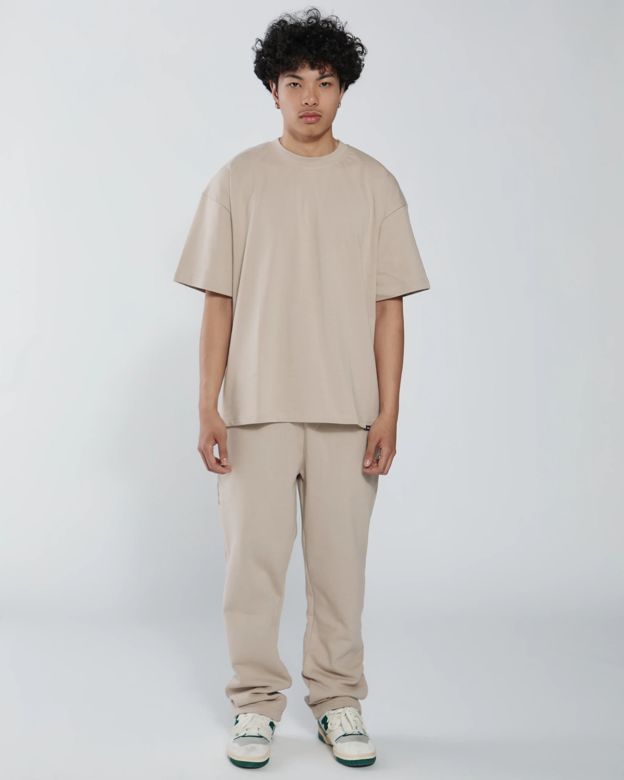 Open Bottom Sweatpants - Desert