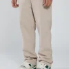 Open Bottom Sweatpants - Desert