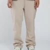 Open Bottom Sweatpants - Desert