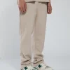 Open Bottom Sweatpants - Desert